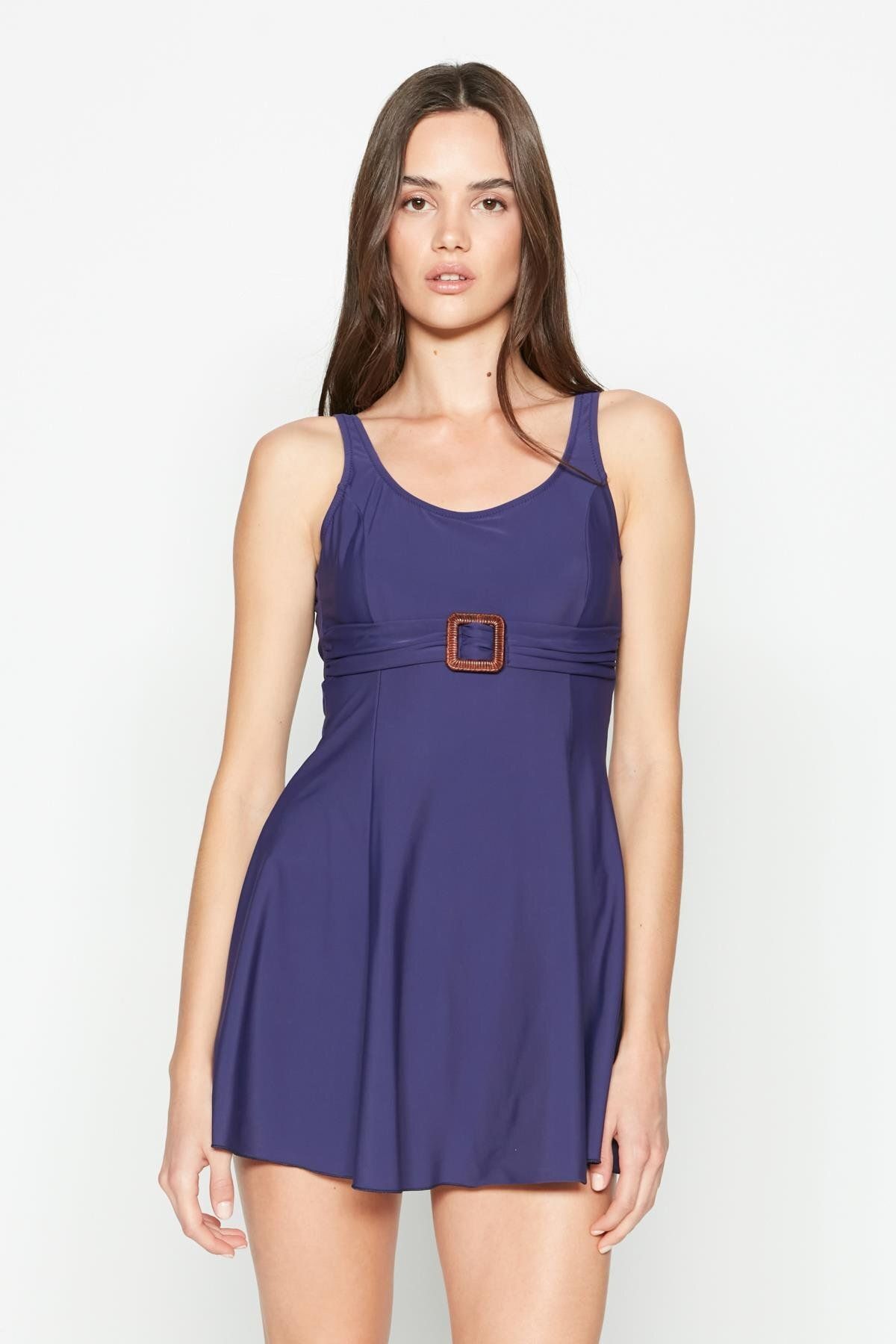 C&City-Φόρεμα Μαγιό 7546 Navy Blue 2