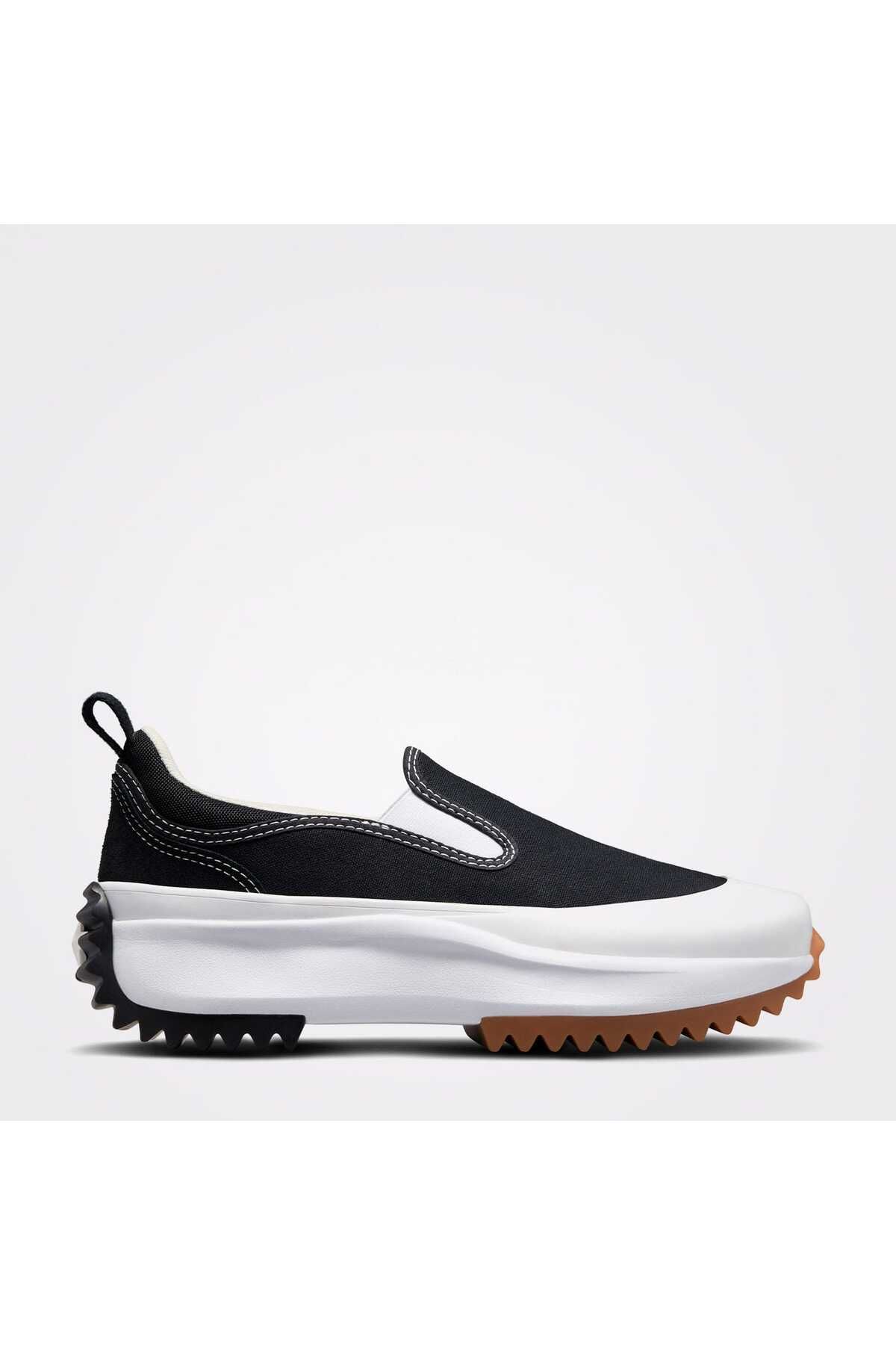converse-Run Star Hike Slip Platform Women's Black/White Casual Shoes 1