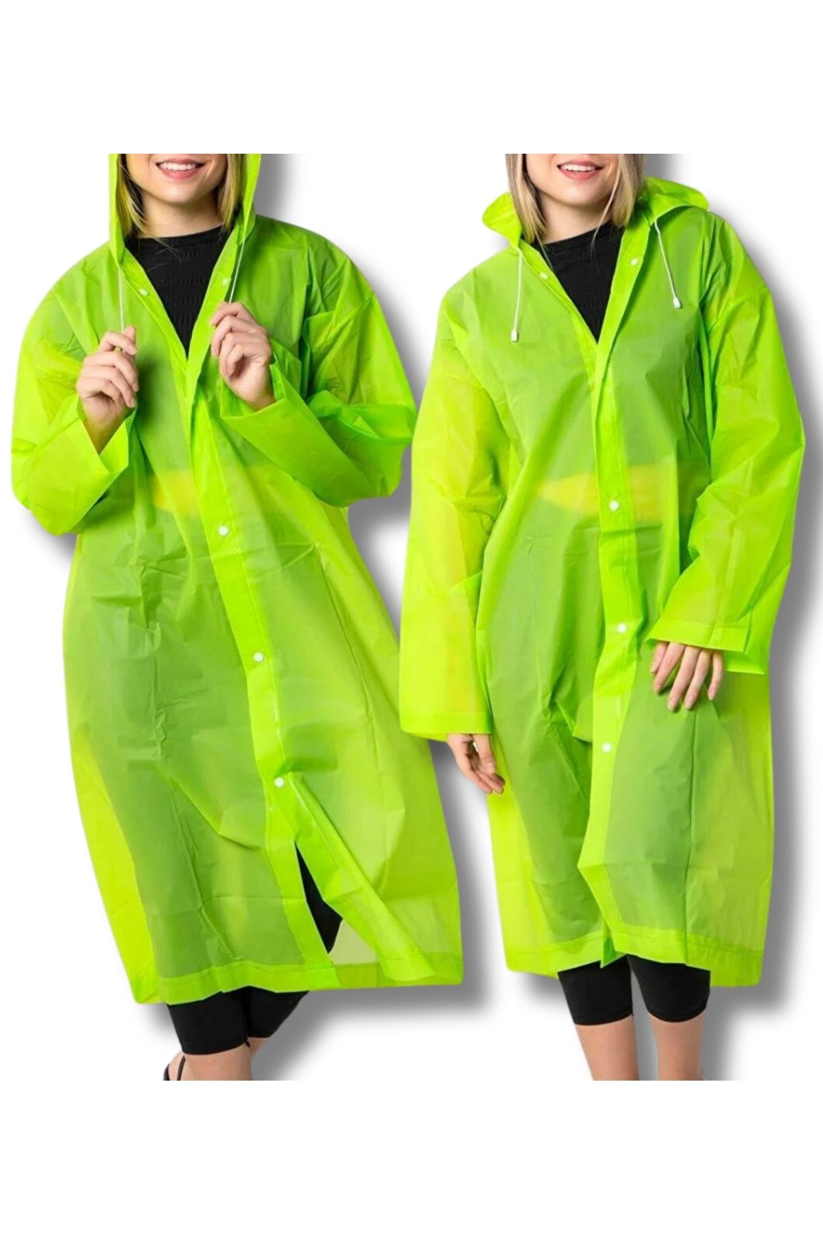 Boldy-Unisex Oversize Raincoat - with Door - Snap - Raincoat 6