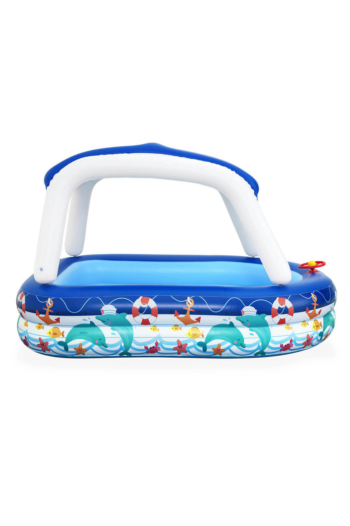 Bestway 2 Halkalı Tenteli Balıklı Şişme Havuz fotoğrafı 5 (önizleme)