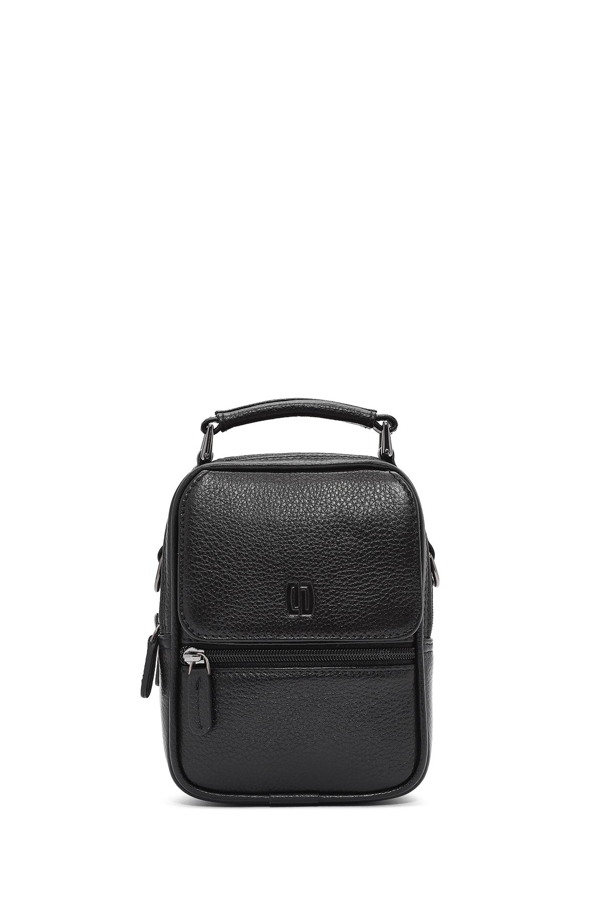 کیف دستی مردانه چرمی سیاه 24WBD3404FT Derimod