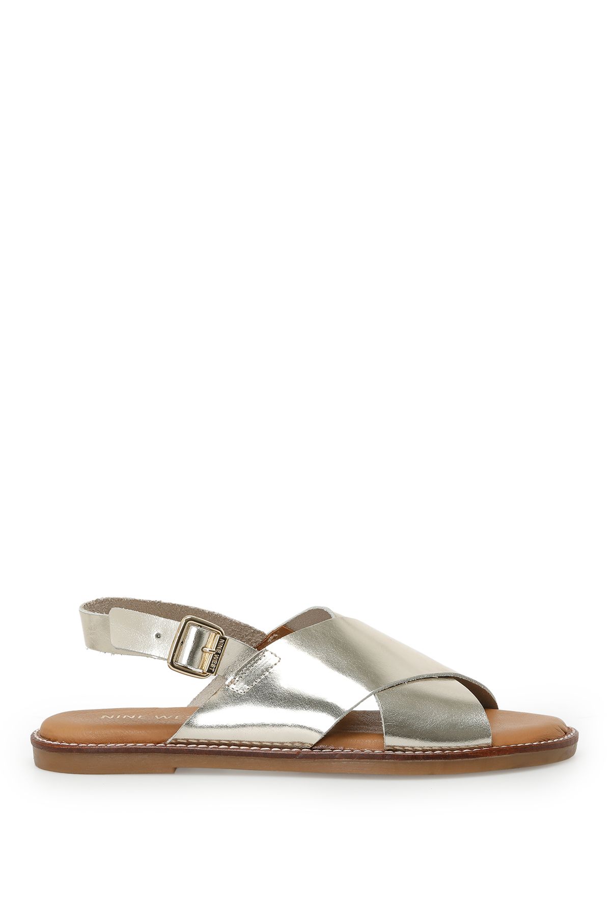 صندل تخت زنانه OJUSTY 3FX Gold Nine West