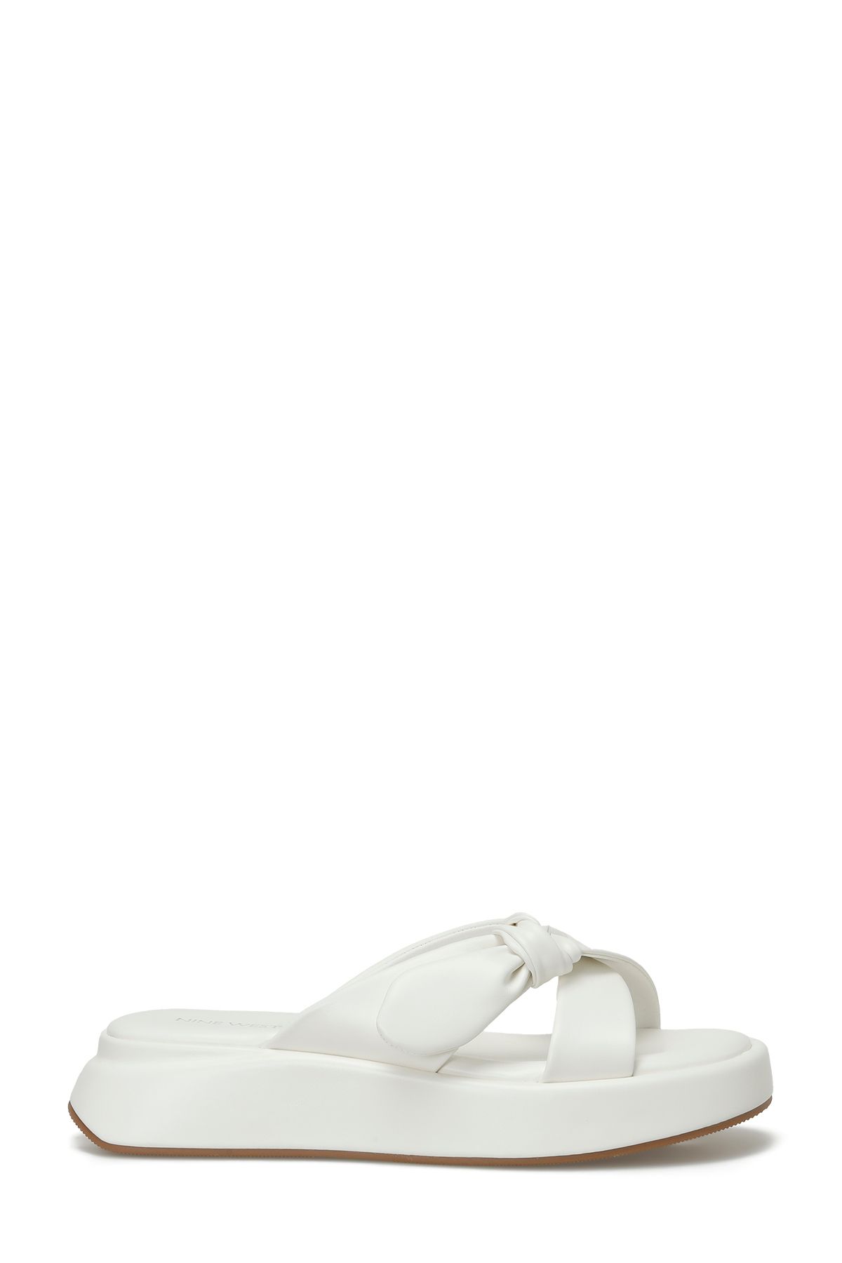 دمپایی تخت زنانه مایل به سفید Vall 4fx Nine West
