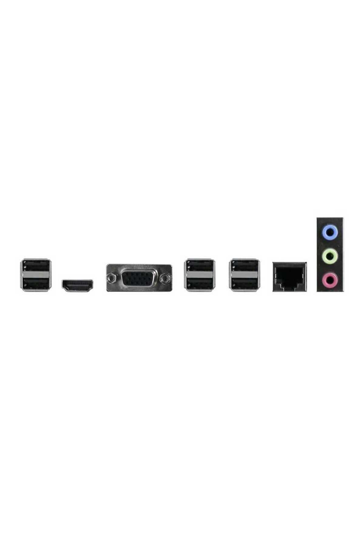 TURBOX-H61c Sata Ddr3 1600mhz Usb 2.0 Vga Hdmi Audio Lan 1155p 2.3.gen Boxless Motherboard 3