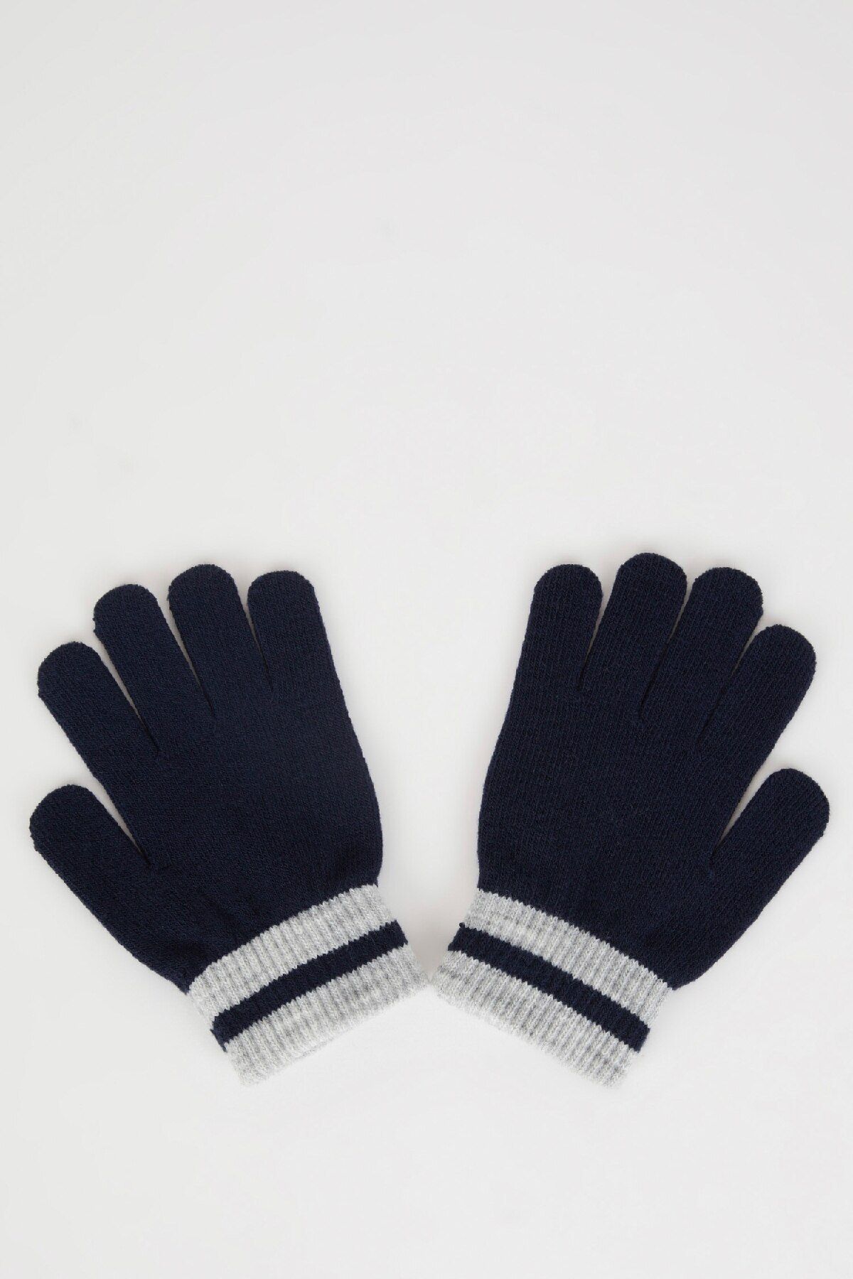 DeFacto-Bedruckte Strickhandschuhe für Jungen S0406a624wn 3