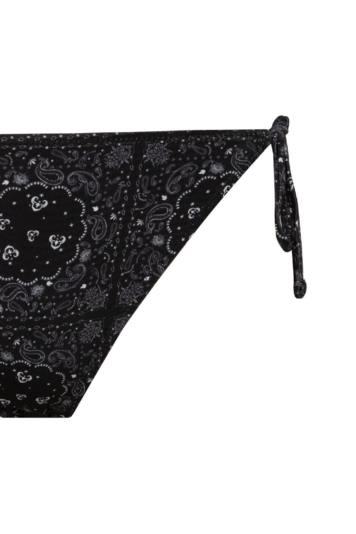 DeFacto-Regular Fit Shawl Pattern Bikini Bottom-Fall in Love C3177Ax24Sm 3