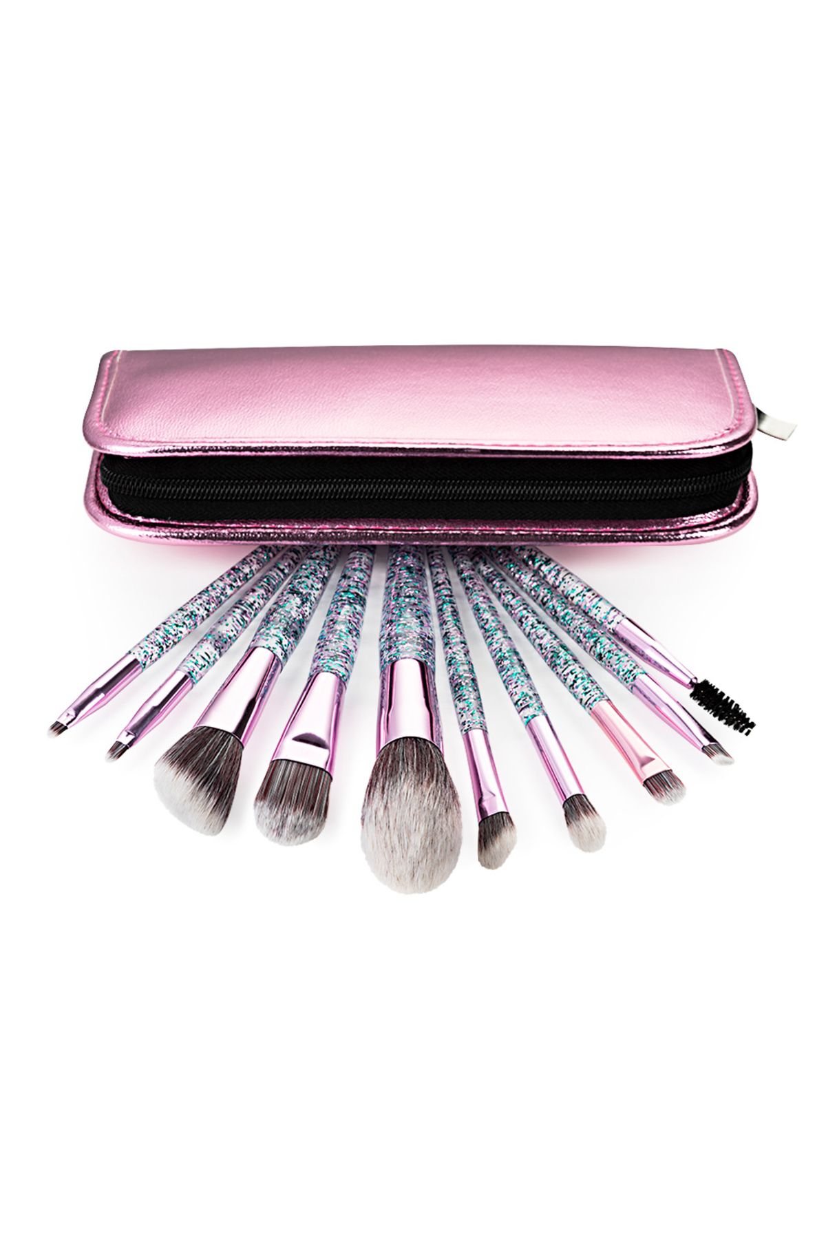 Cupio-Glossy makeup brushes set of 10 2
