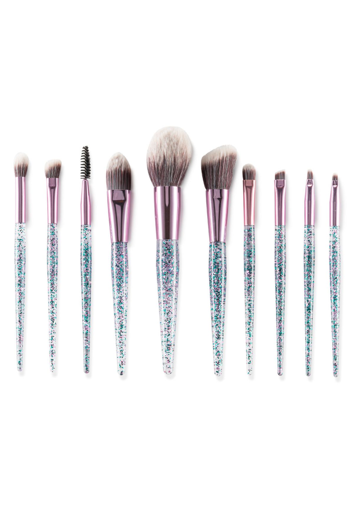 Cupio-Glossy makeup brushes set of 10 6