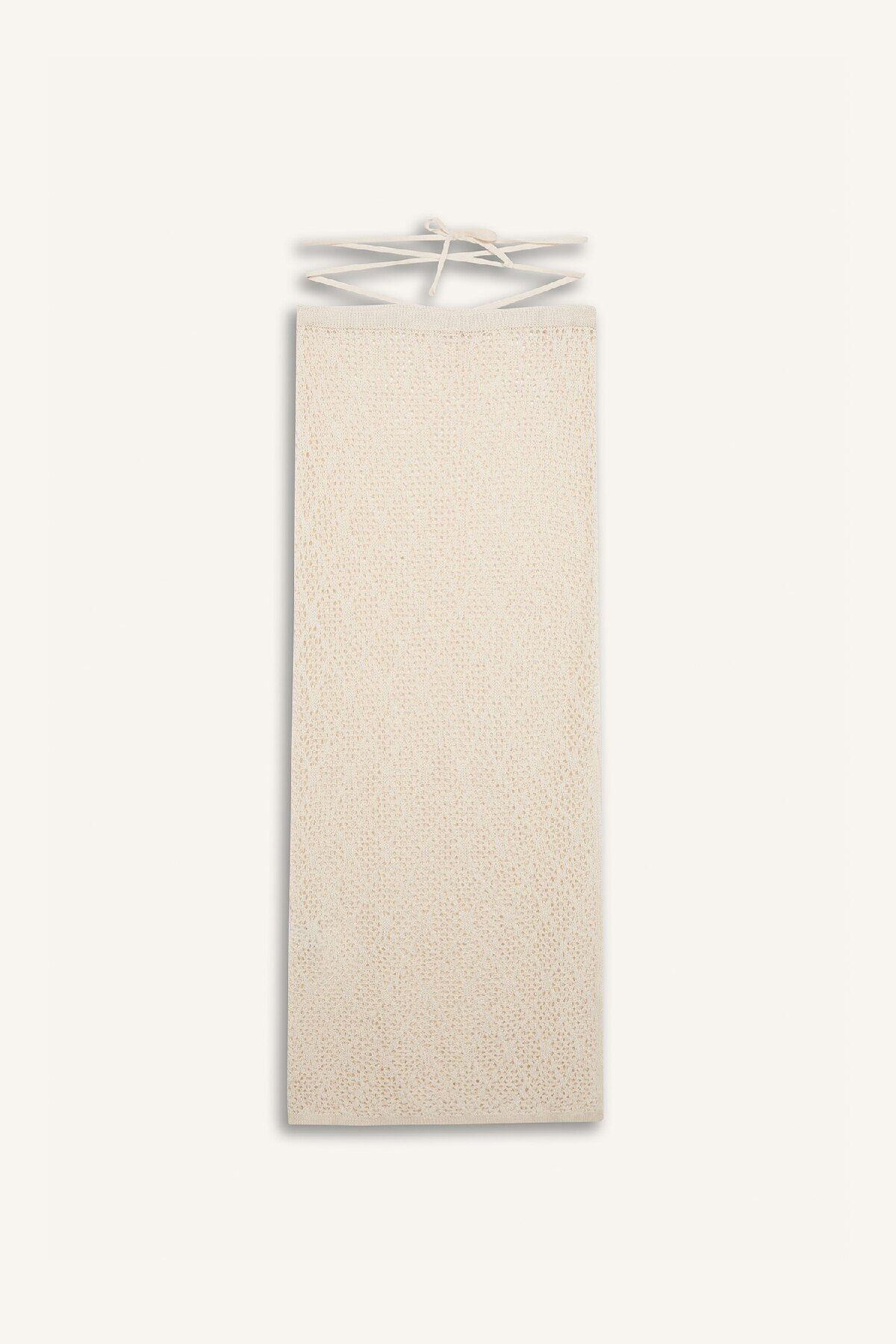 DeFacto-Strickwaren mit normaler Passform – durchbrochener Maxi-Strandrock, Modell „In Love“. 3