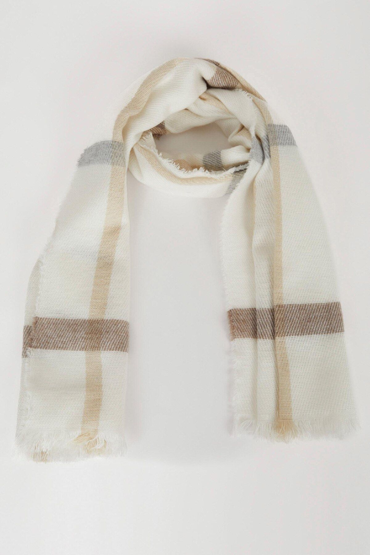 DeFacto-Damen-Halstuch mit Karomuster – R6902az24wn 2