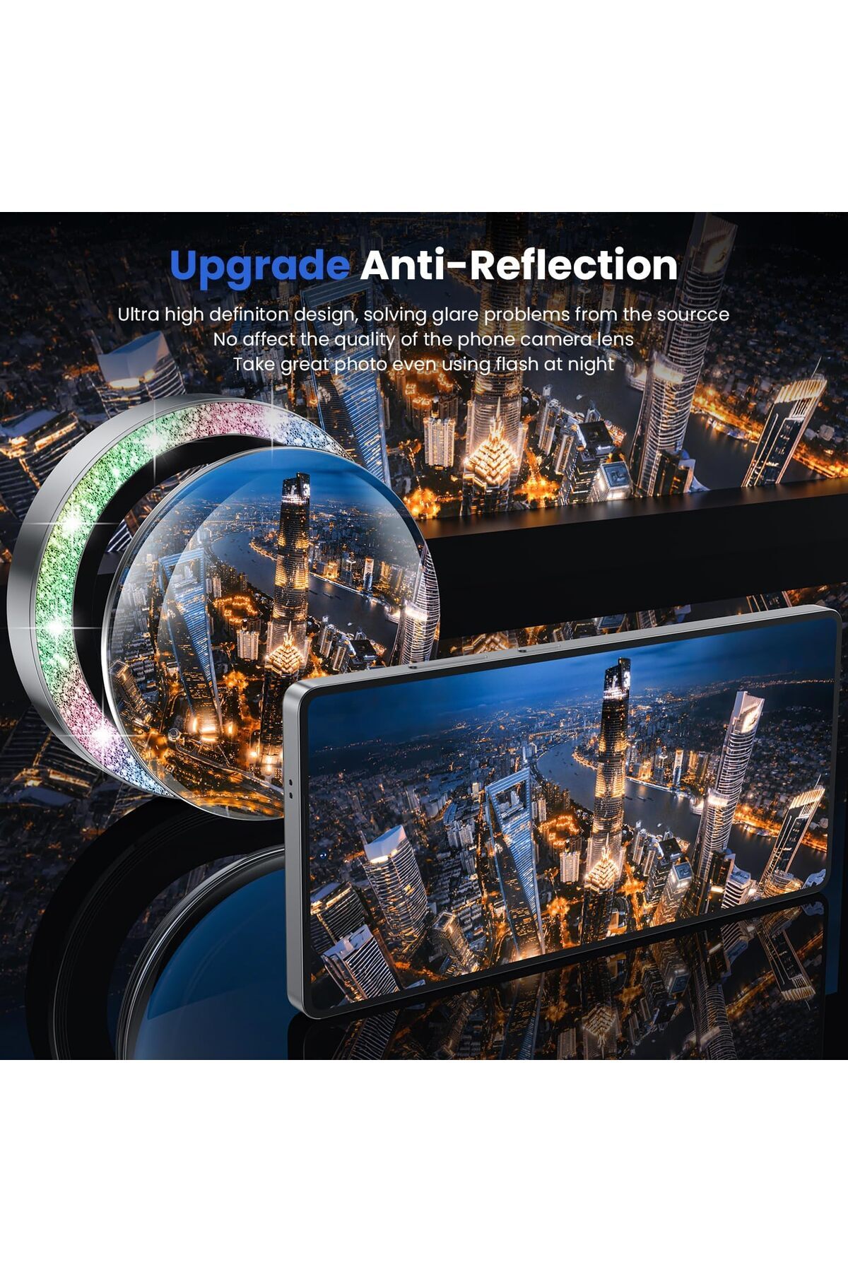 AWH-Camera Lens Protector for Samsung Galaxy S25 Ultra, 9H Shatterproof Glass 2