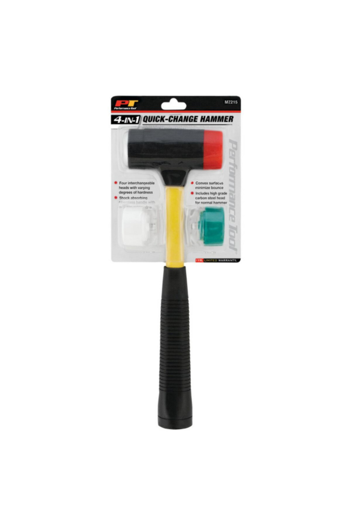 Performance Tool-4-in-1 Quick Change Hammer M7215 2