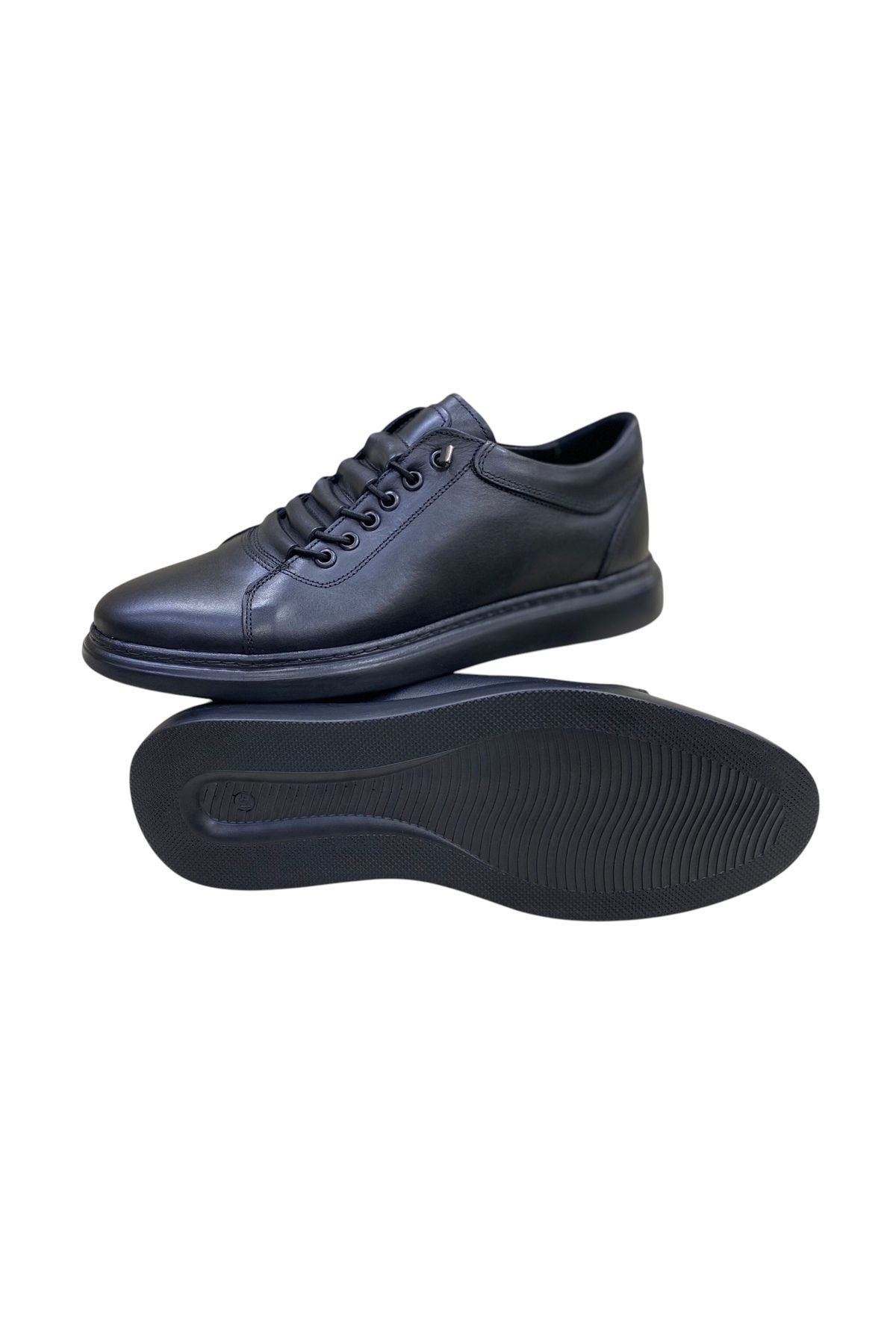 SULA-45-47 Sizes - Moccasin Leather Freshening Shoe through Poly Sole Path Inside and Outside Surface 2
