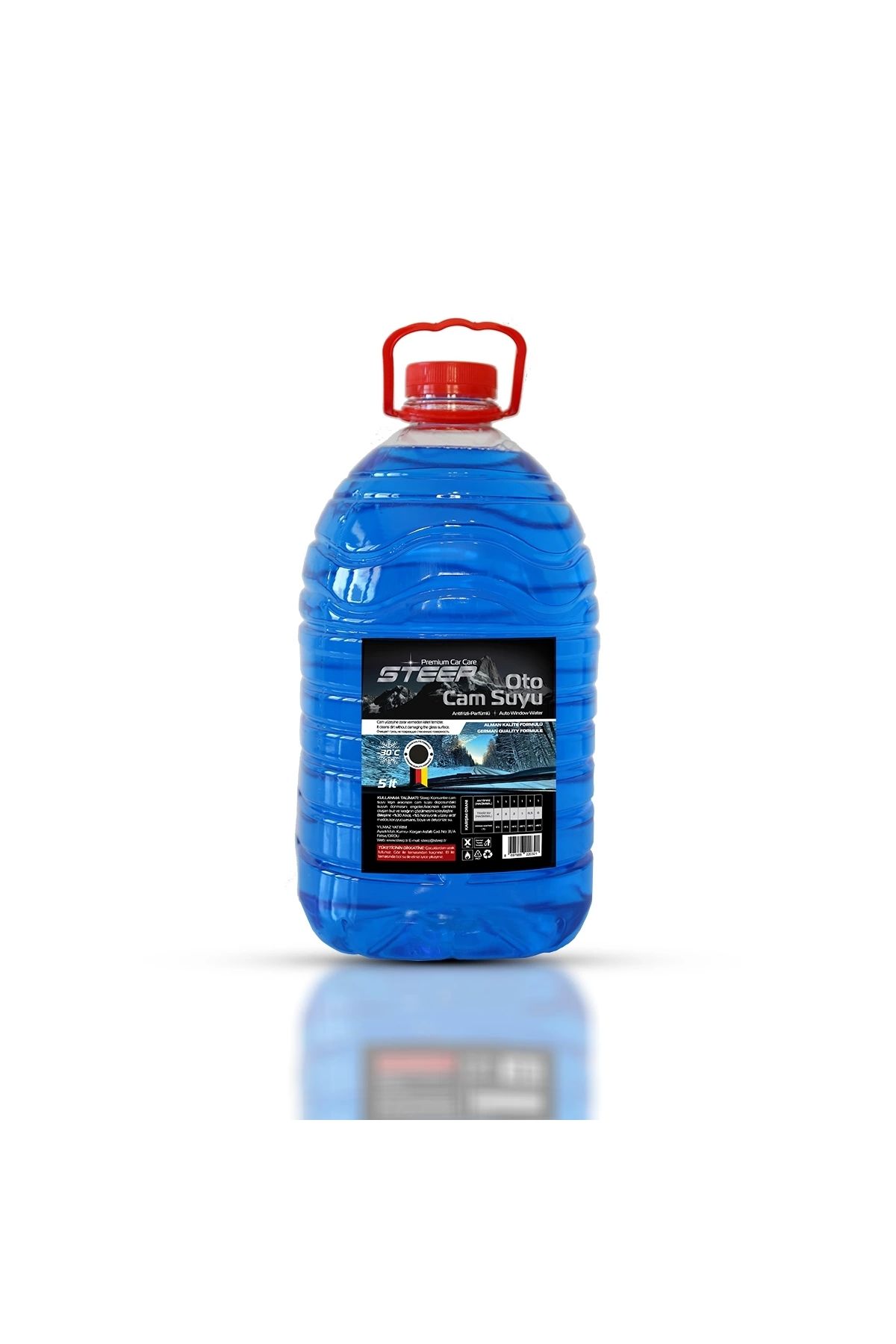 STEEP Oto Cam Suyu -30 Derece Antifriz İçerikli 5 Lt