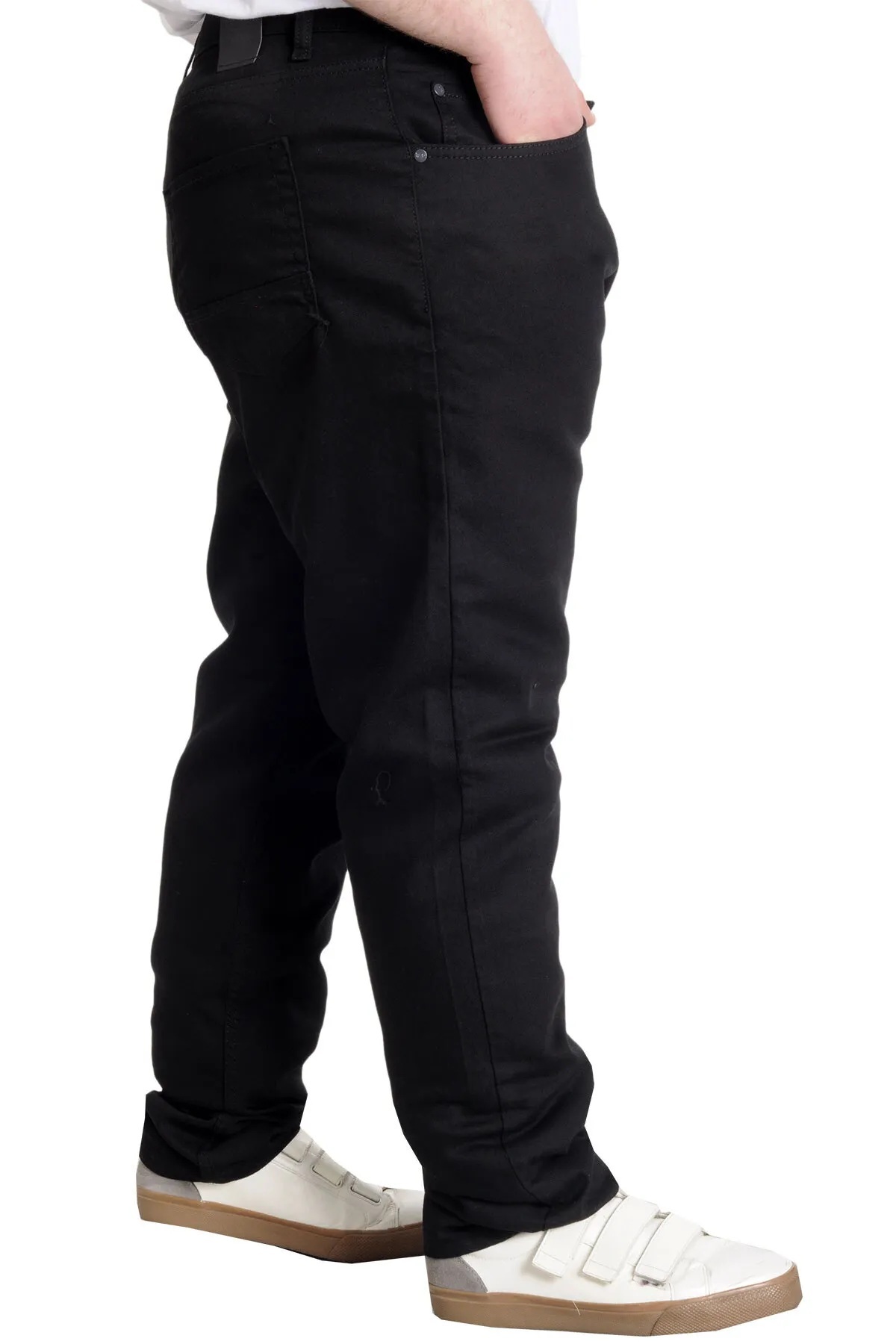 gambia outdoors Klasik Fit Normal Paça Rahat Battal Esnek Erkek Büyük Beden Pantolon görsel 2