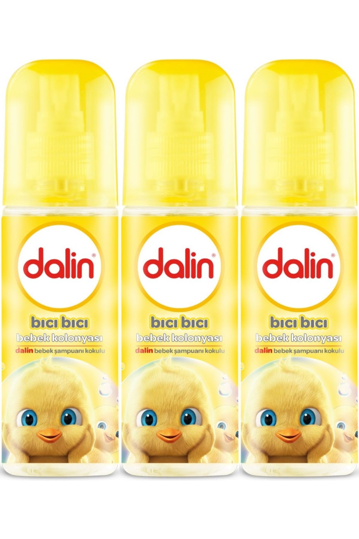 Dalin Bebek Kolonyası 150ML Klasik (Bıcı Bıcı Kokusu) (3 Lü Set)