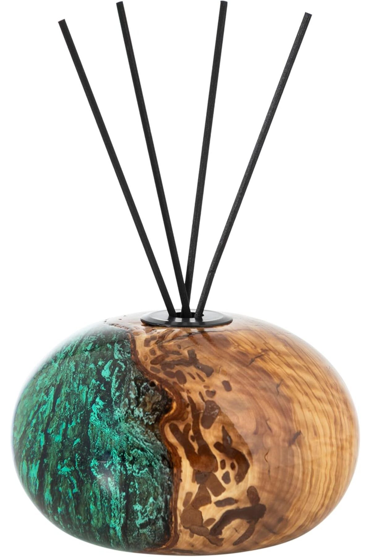 STOREMAX cmllashop Concept Aura Ağaçtan Oda Kokusu Standı Elips Şeffaf 19cm 542093