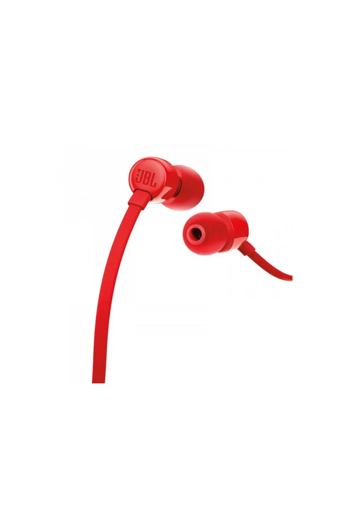 JBL-T110 In-Ear Headphones with JBL Pure Bass Sound and One-Button Remote – Red 3