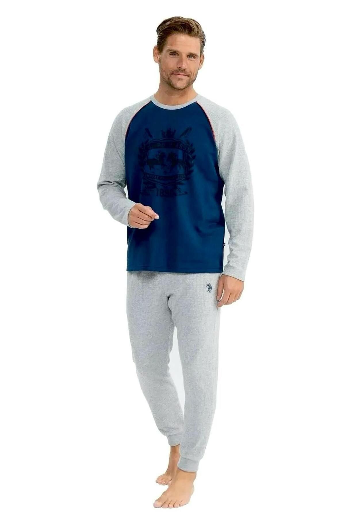 BASE. پولو اسن. ست لباس ورزشی خانگی یقه صفر 18823 U.S. Polo Assn.