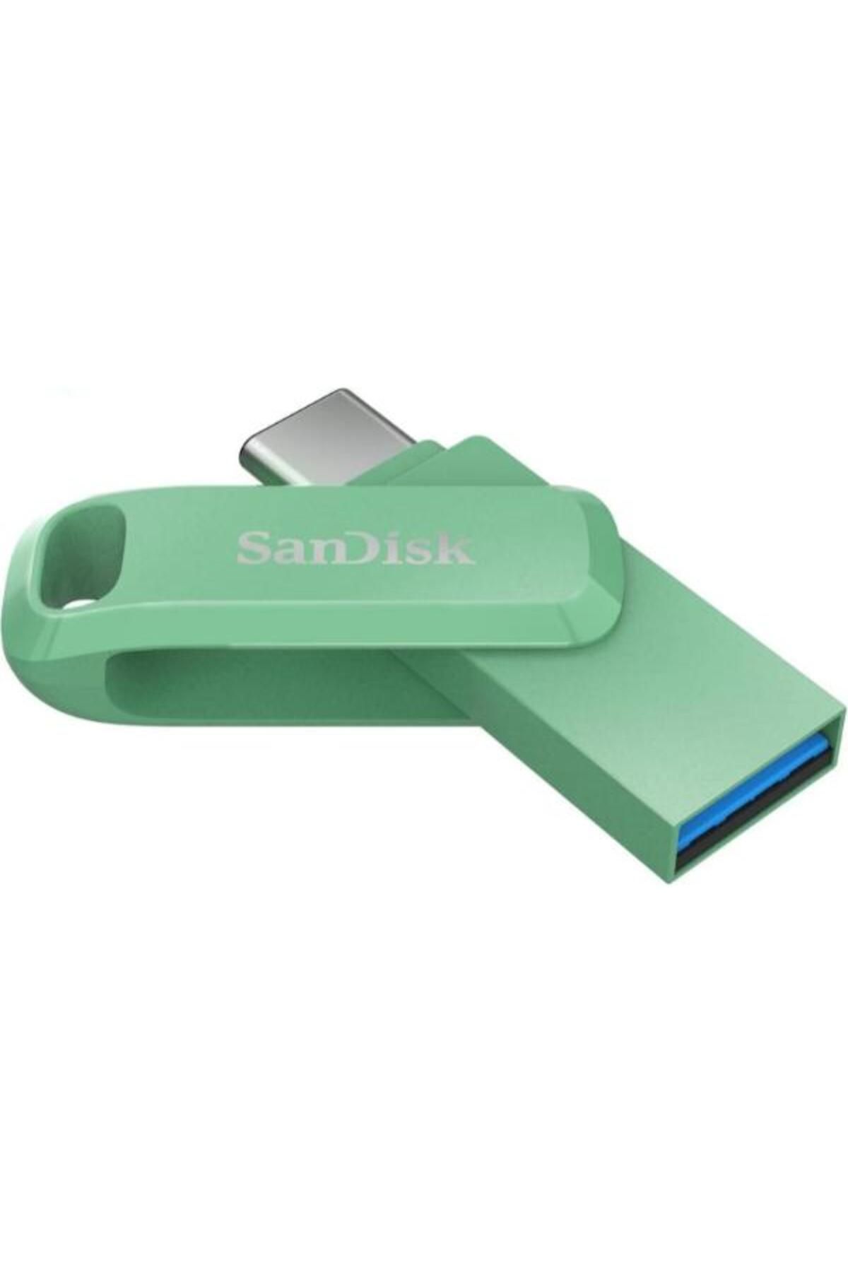 SanDisk-Ultra Dual Drive Go 1 تيرابايت USB أخضر وذاكرة فلاش من النوع C 4