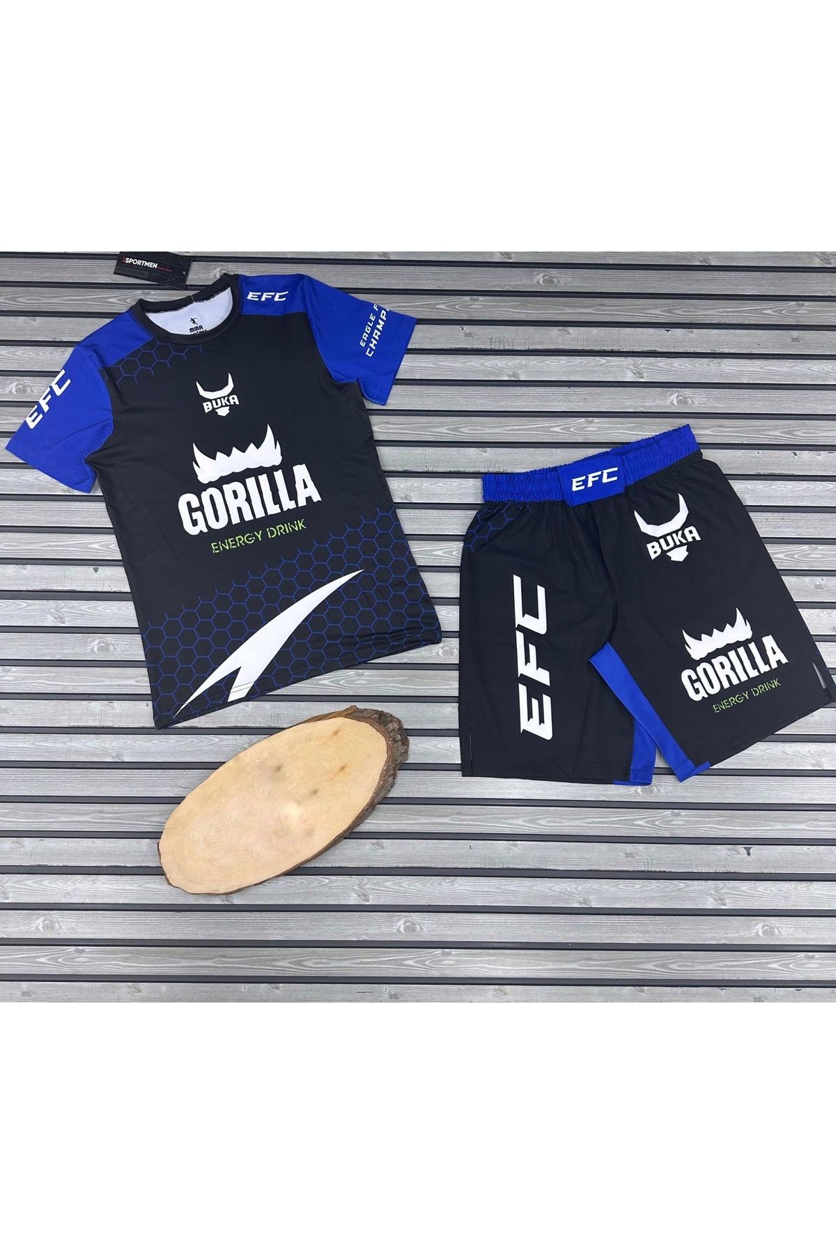 WolfKing Costum De Box Mma Ufc Wolfking Kick Boxing Masculin - S