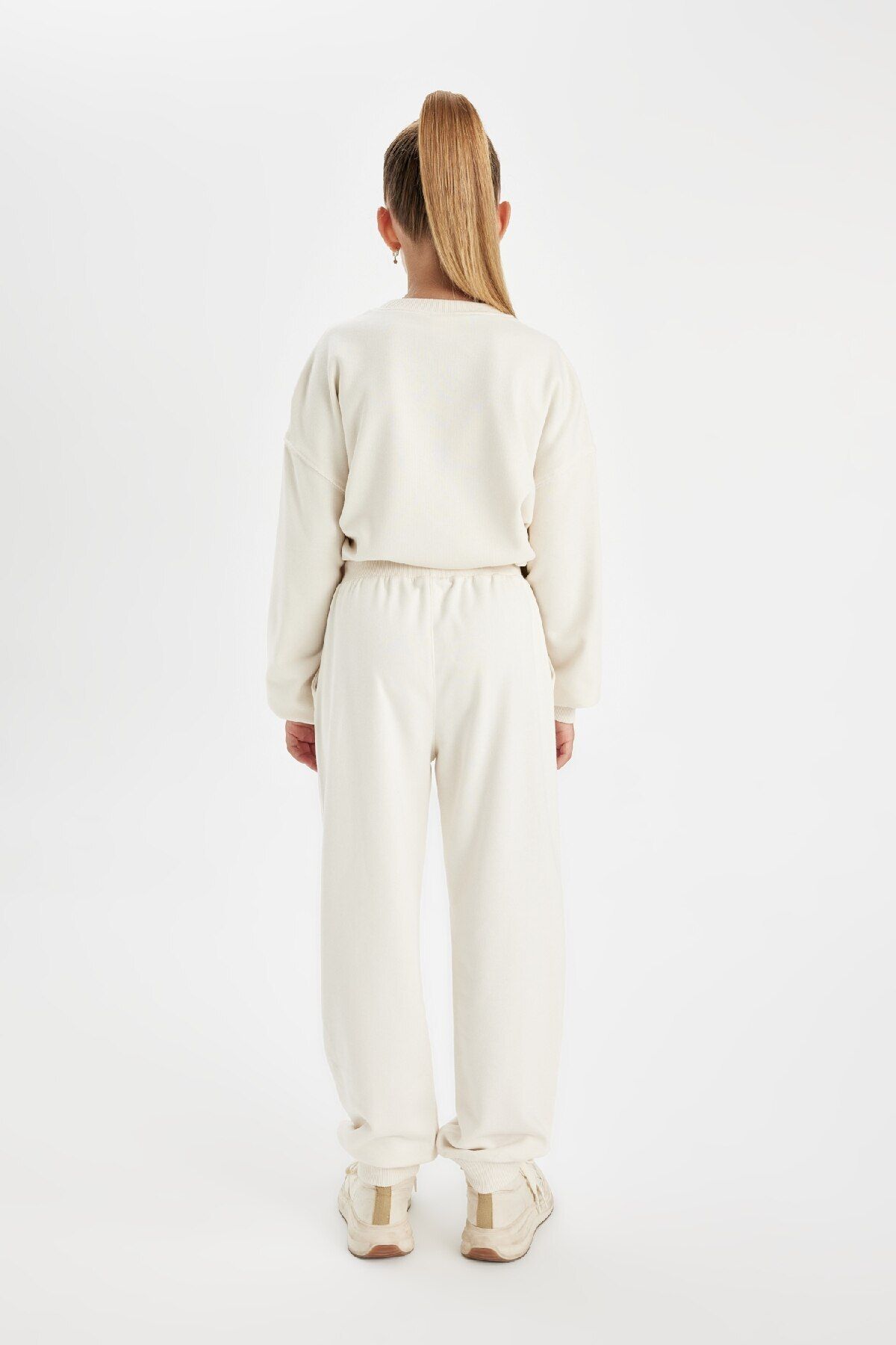 DeFacto-Girl - Basic Jogger Sweatpants with Elastic Waist and Pockets D0731A824Au 7