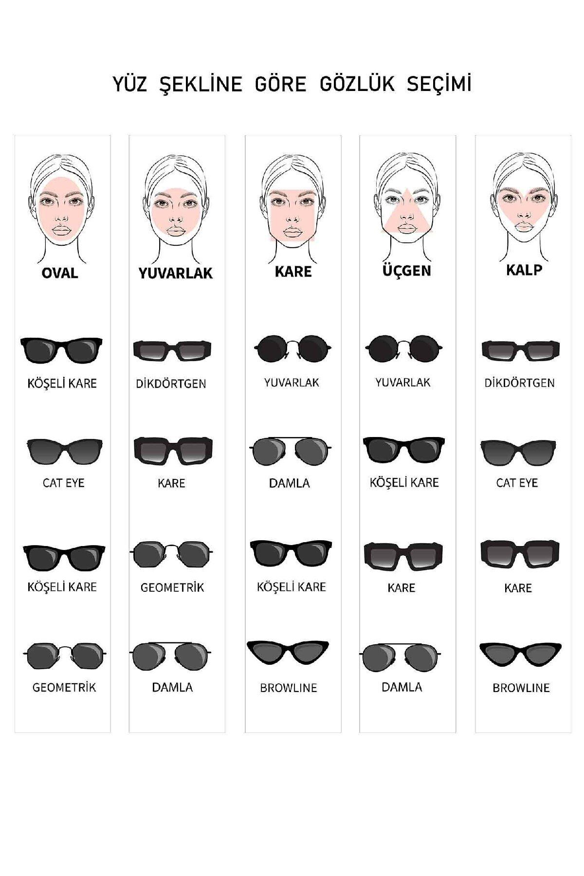DeFacto-Rectangular Women's Sunglasses - D0888AXNS 8