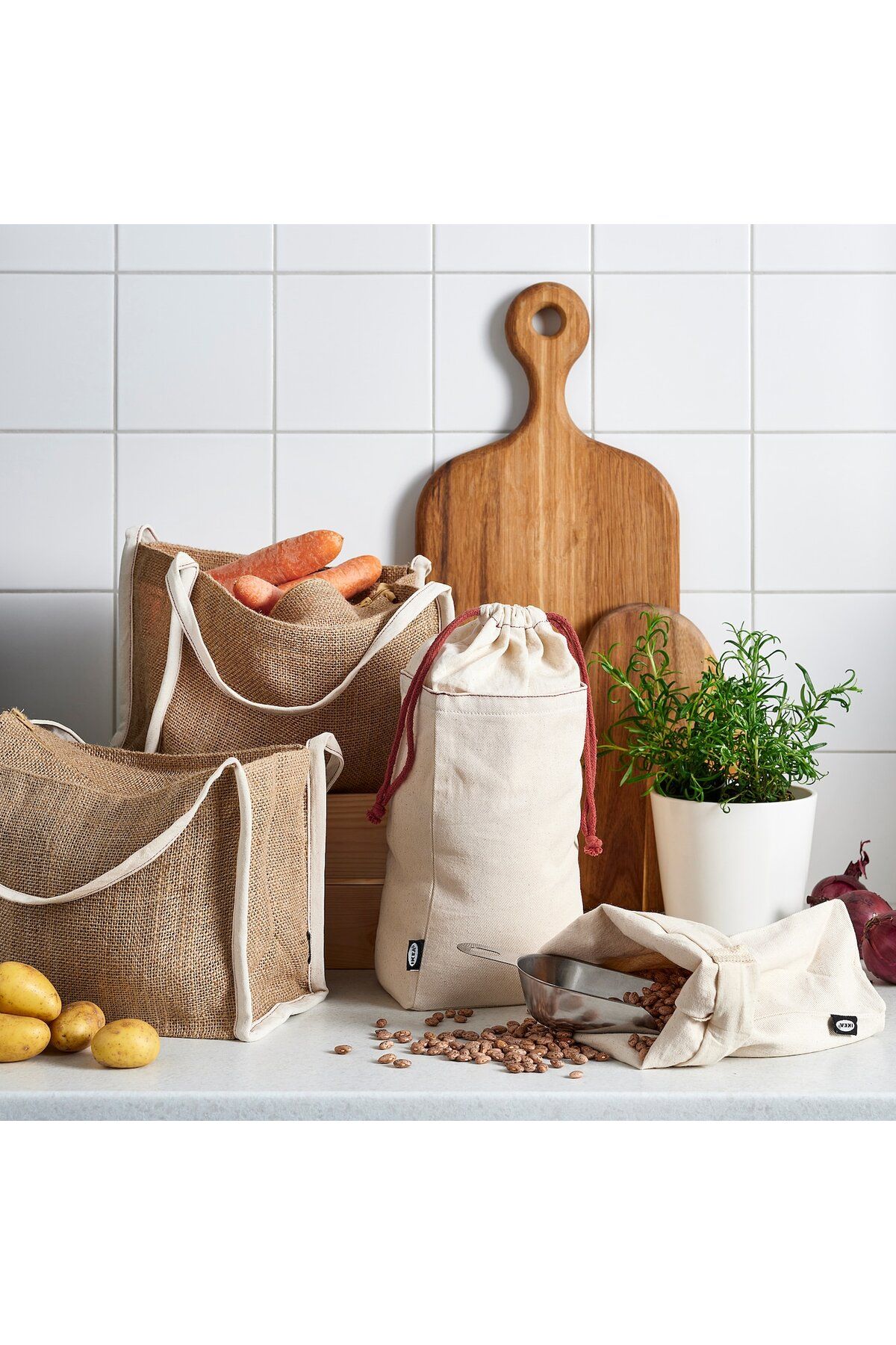 IKEA-GULLRISMOTT Food storage bag, for potatoes, 9.0 l 5