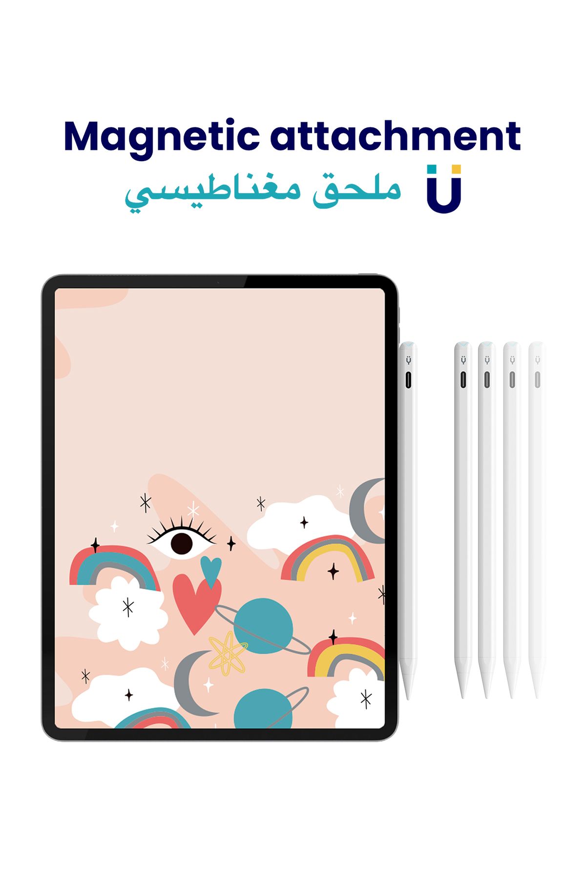 Tinymoose-Pencil Pro – USB-C Fast Charging, Palm Rejection – 2nd Gen Stylus for iPad 2018 and Above 4