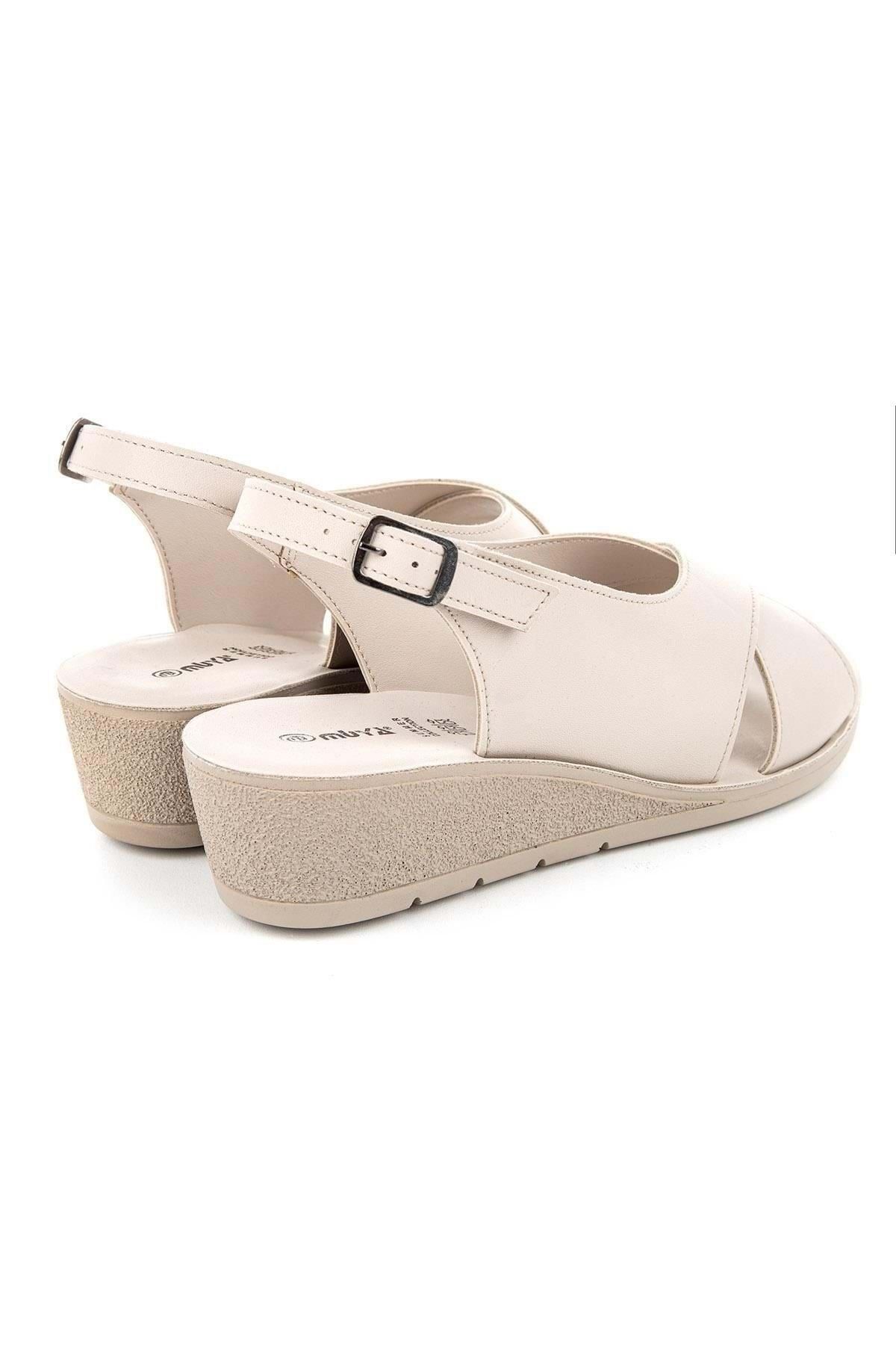 Muya-Vienza Anatomical Sole Women's Sandals Full Cream 4