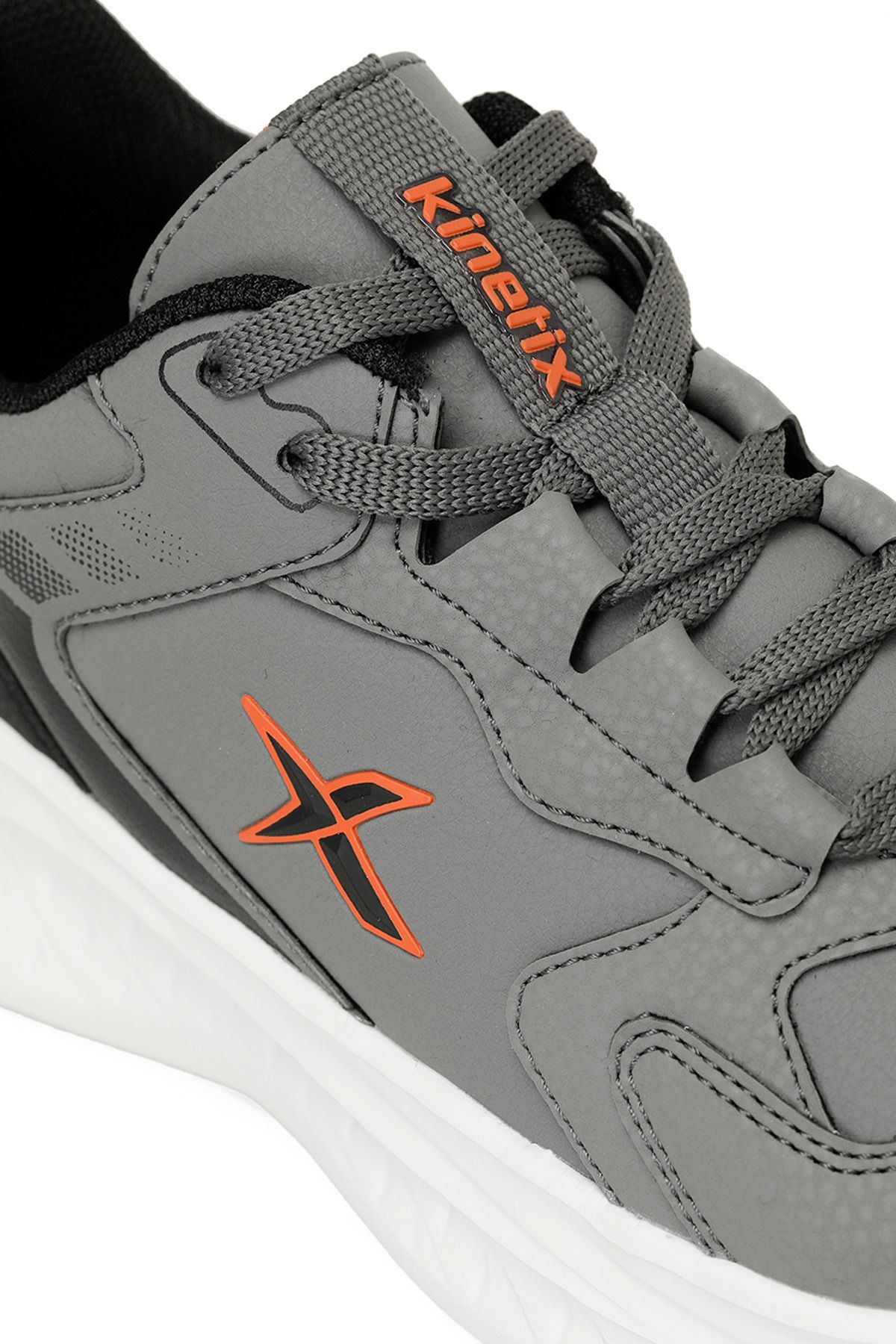 Kinetix-Shade Pu 4Pr Gray Unisex Running Shoes 7