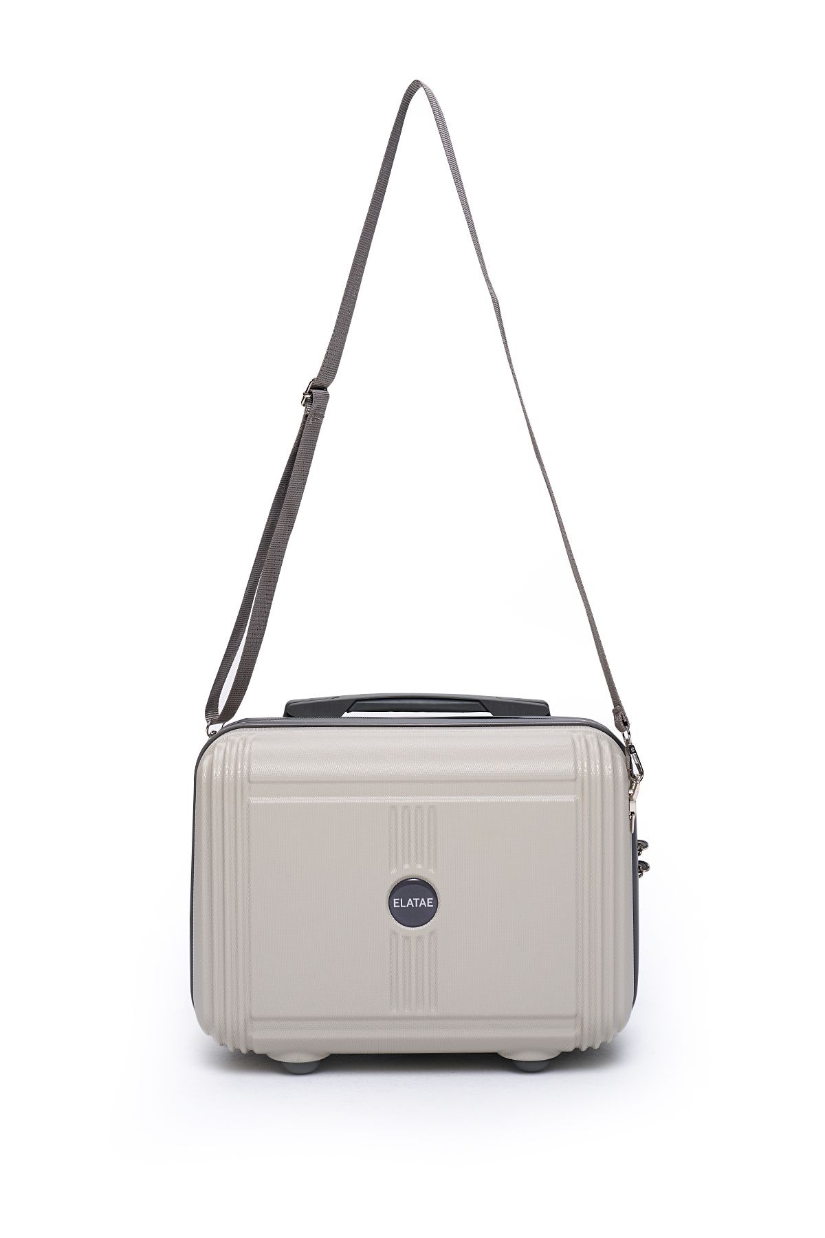 ELATAE-Unbreakable Premium Women's Makeup Bag Shoulder Strap Password Hand Suitcase V303 5