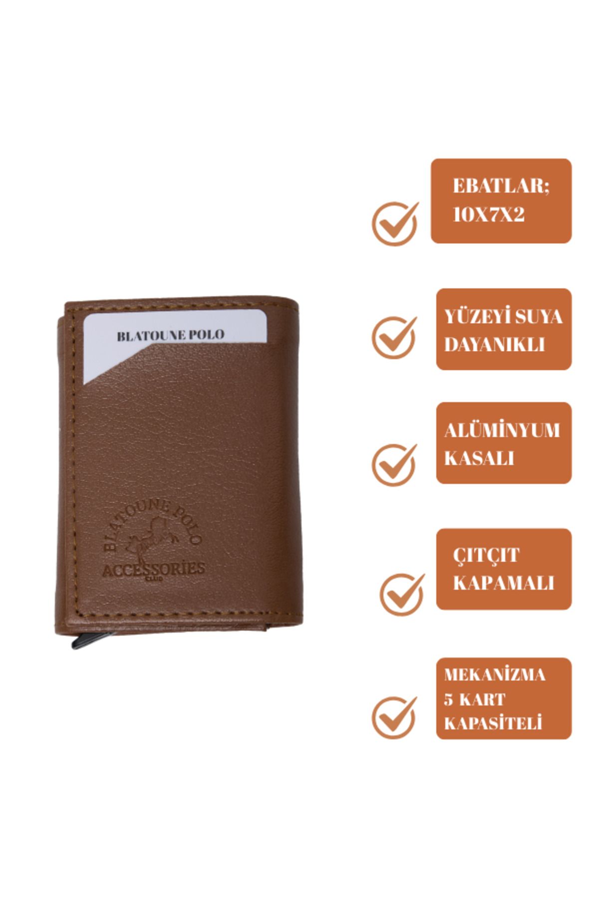 کیف پول زنانه RFID محافظت شده TABA مکانیسم اتوماتیک سرقت در مقایسه با کارت Blatoune Polo