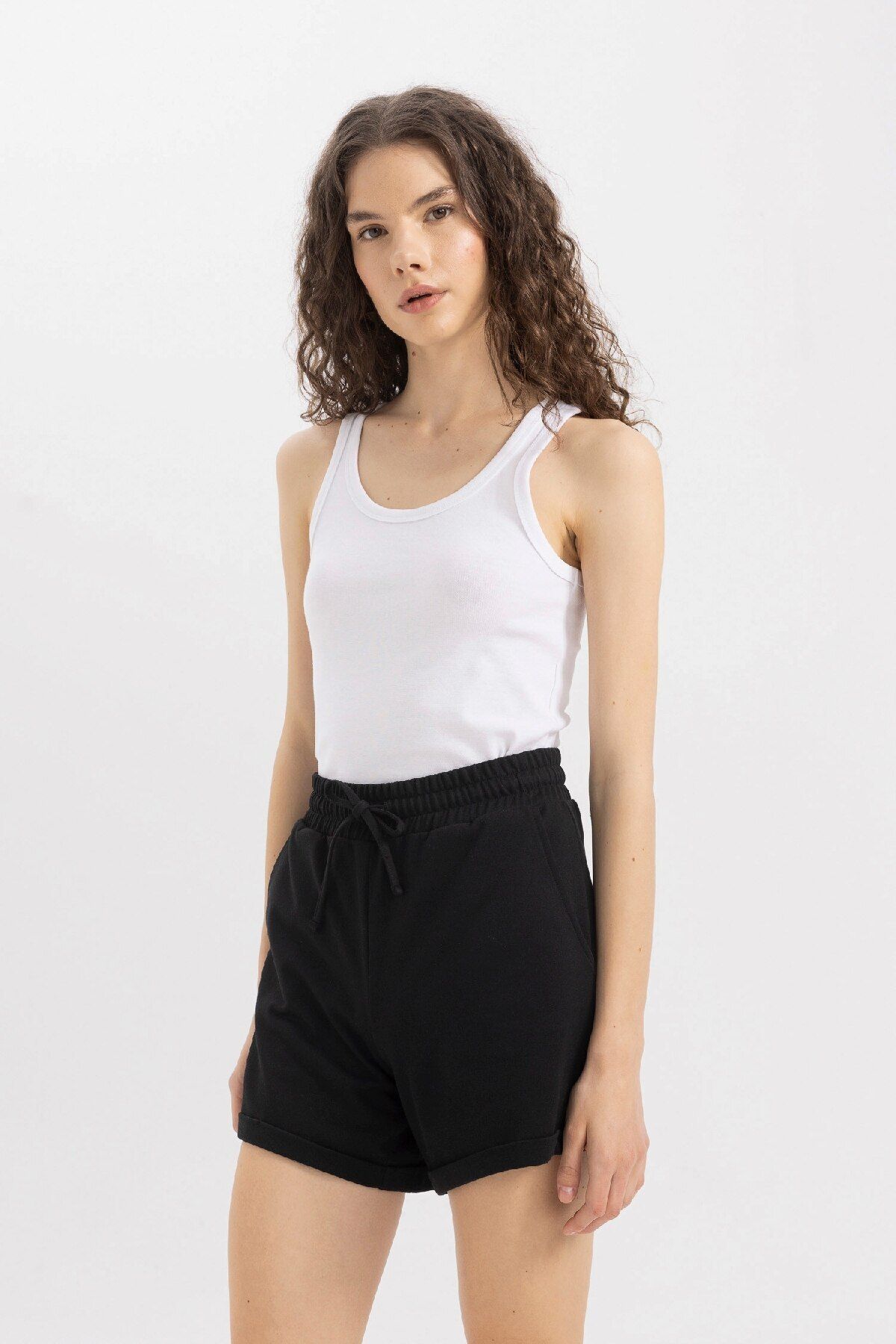 DeFacto-Regular Fit Bermuda Shorts - X6153Azns 3