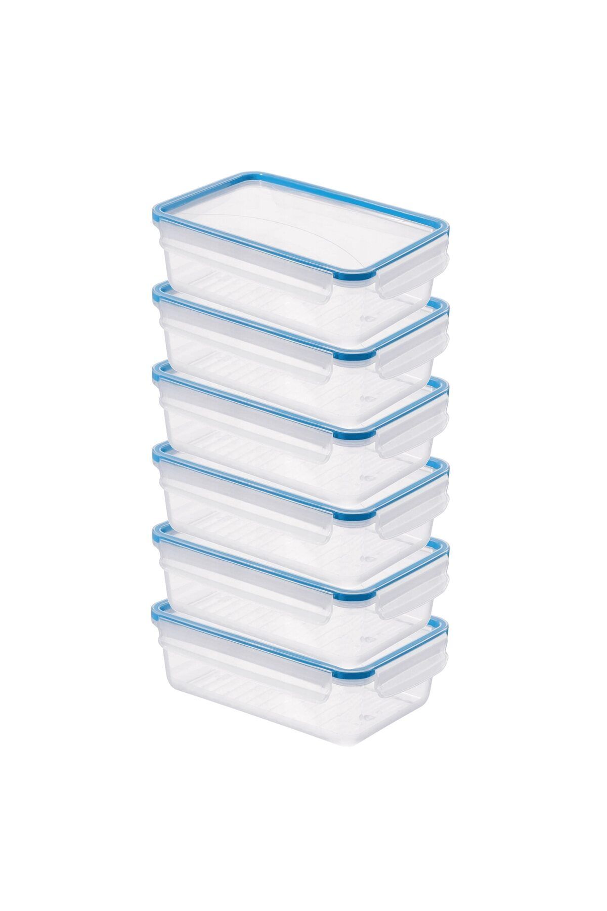 OEM Caserole Alimentare Plastic Dreptunghiulare Cu Garnitura Inchidere Etans, 6 X 1470 Ml - One Size