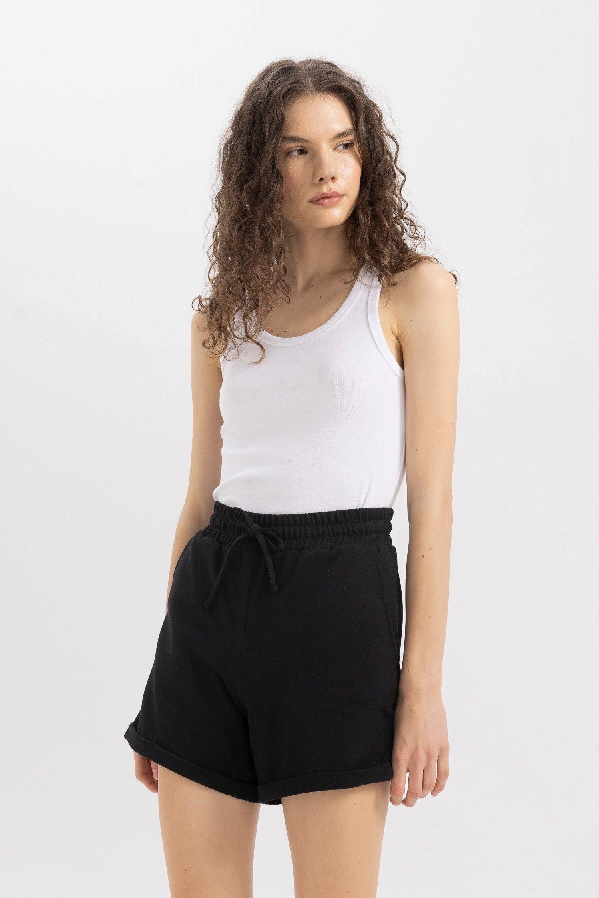 DeFacto-Regular Fit Bermuda Shorts - X6153Azns 2
