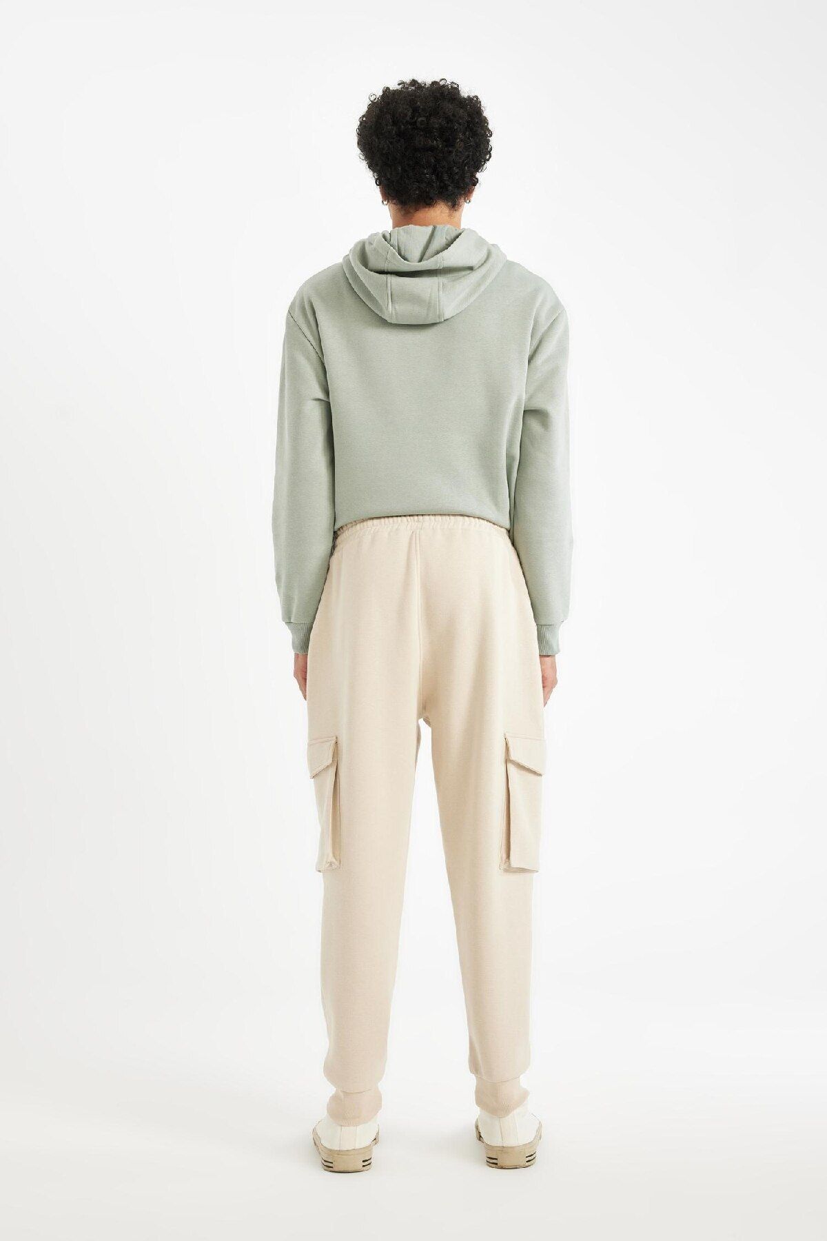 DeFacto-Jogger-Jogginghose mit normaler Passform – Cargo-Tasche, Schnürung, elastisches Bein Y5533az24au 8
