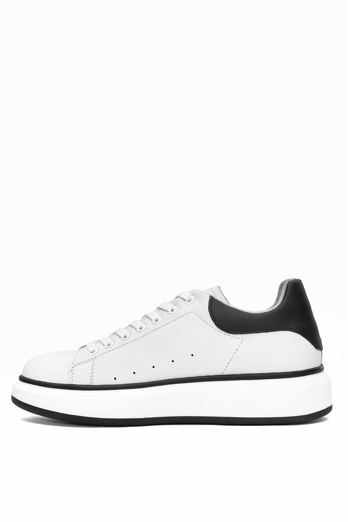 MARCOMEN-152-21028 Men's Genuine Leather Casual Shoes Off White 3