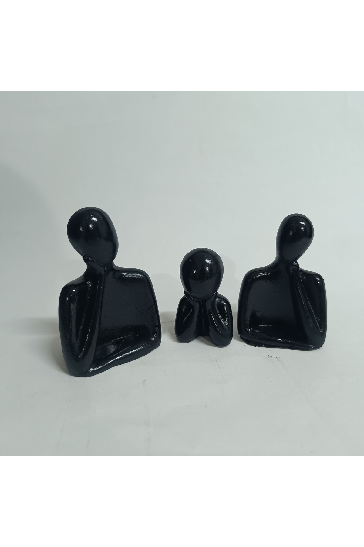 Triple Family Trinket, Mother, Father and Child,Decorative Trinket Set