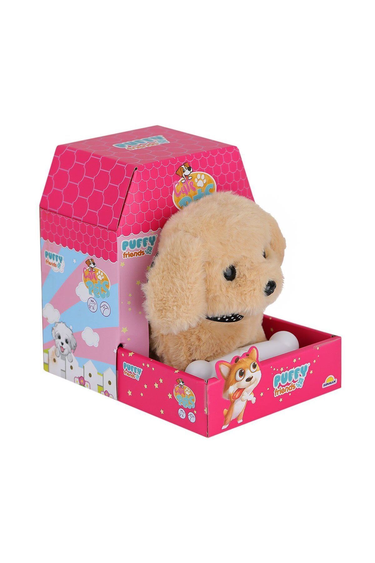OEM 4248 Sesli Hareketli Peluş Köpek Karamel -Sunman