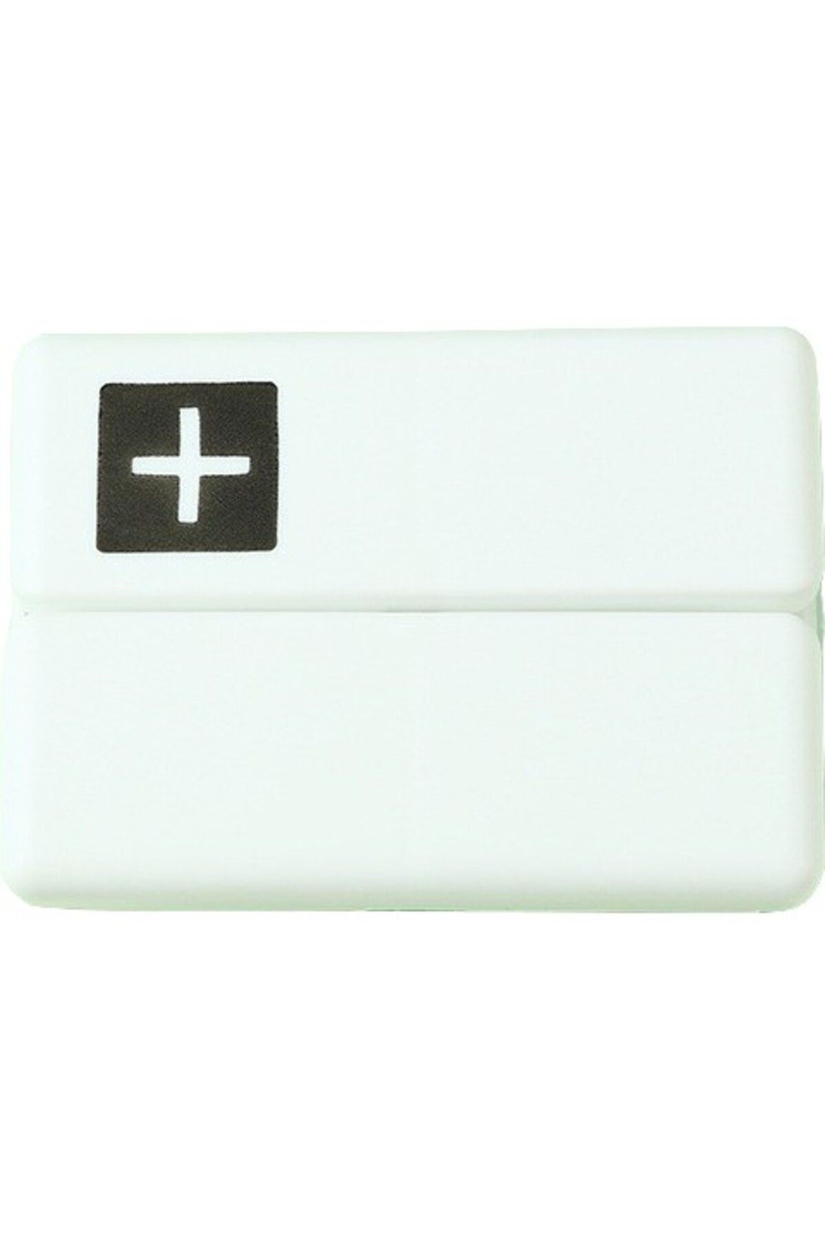 Flippy Cutie Depozitare Medicamente, 7 Compartimente Sigilate Individual, Pliabila, Flippy, Alb/negru - One Size