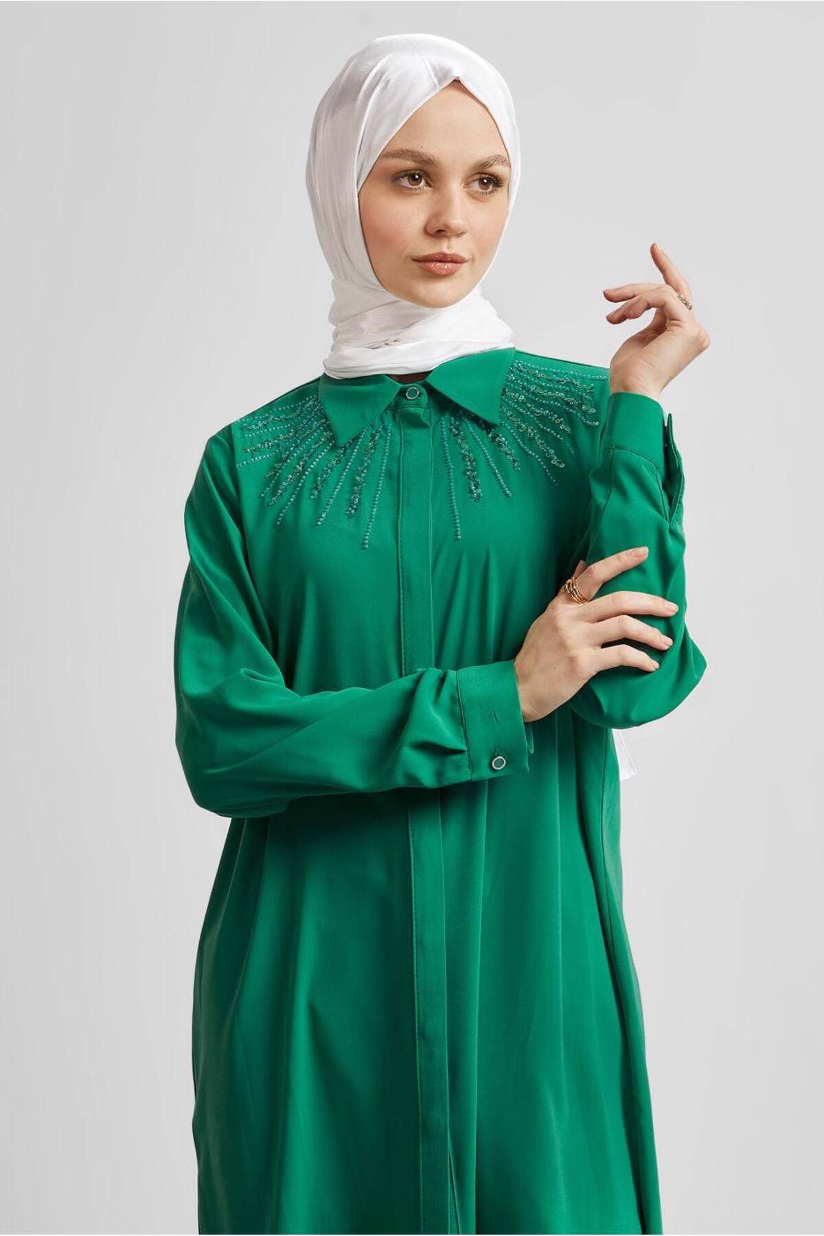 تونیک یقه پیراهن 45421 Alvina