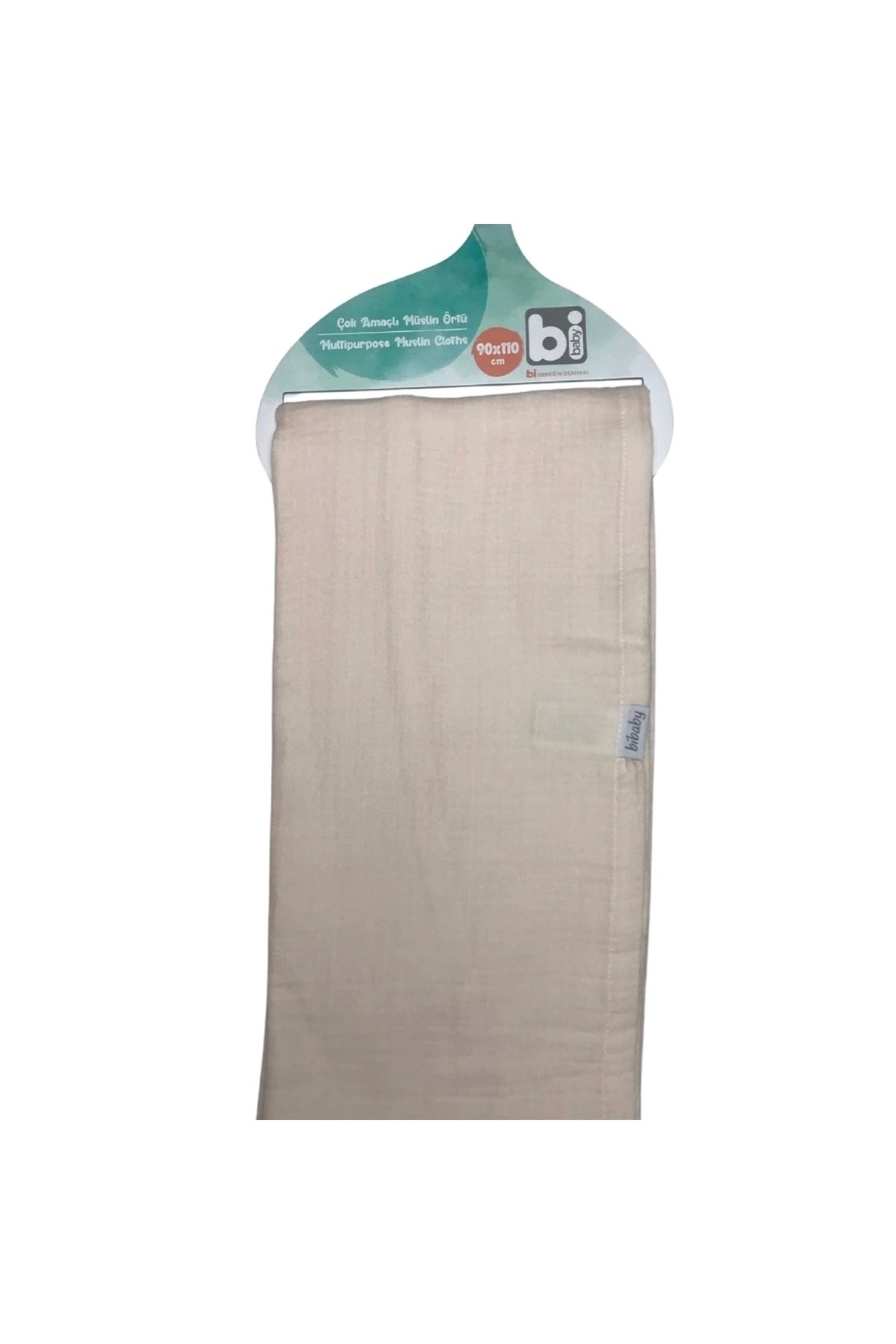 Bibaby 4 Katlı Müslin 90x110 Battaniye 64700 Somon