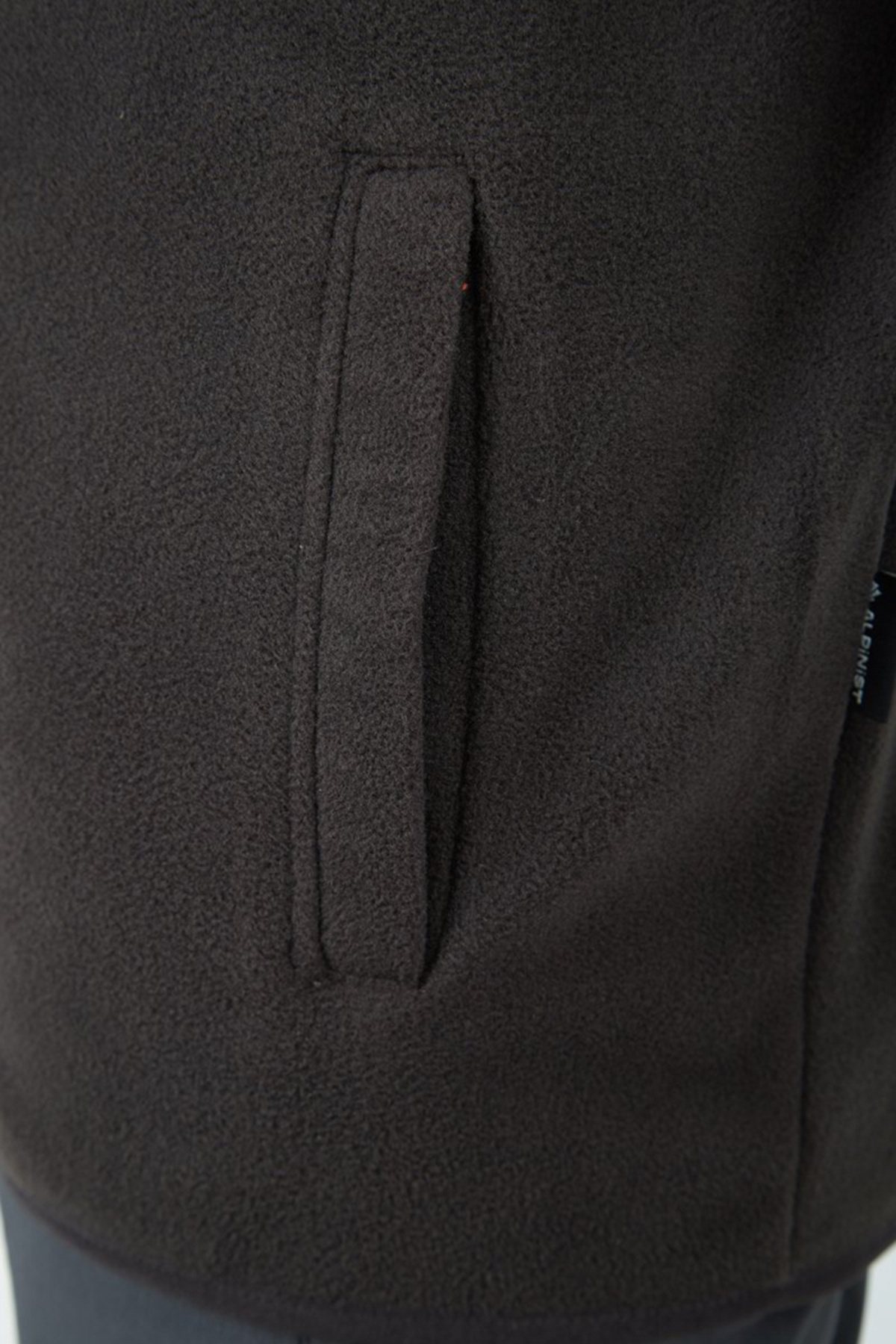 Alpinist-Motus Men's Anthracite Fleece Jacket (Al 600504 -Ant) 6