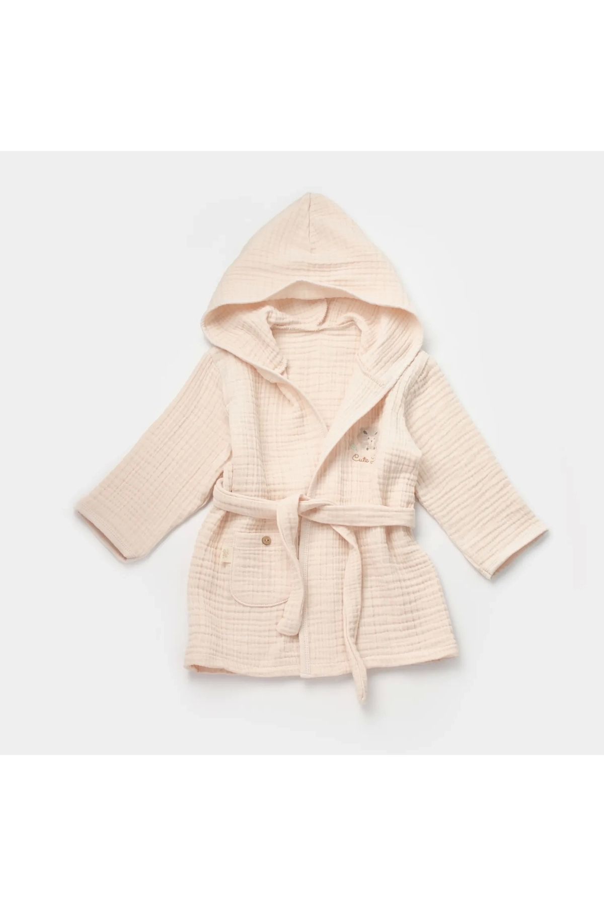 Bibaby Lamb Friends Bornoz 66467 Bej