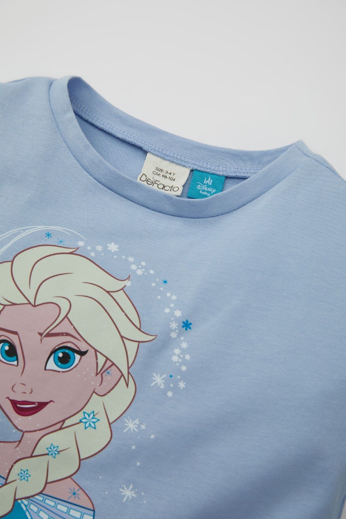 DeFacto-Tričko Frozen Crew s krátkým rukávem pro holčičku - D2195A524SM 2