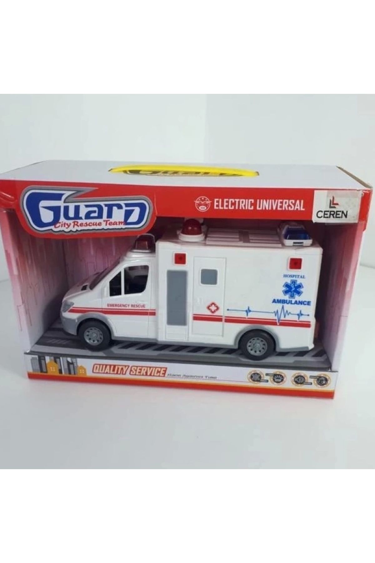 ceren toys Ctoys Sesli Işıklı Ambulans