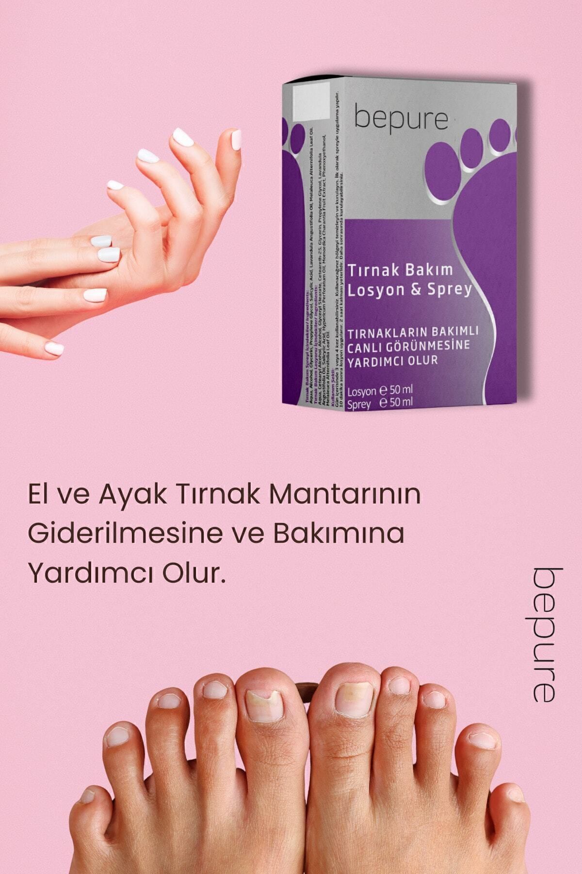 مراقبت ناخن قارچ پا و خارش بو برای لوسیون اسپری مجموعه 100 میل 50 Bepure
