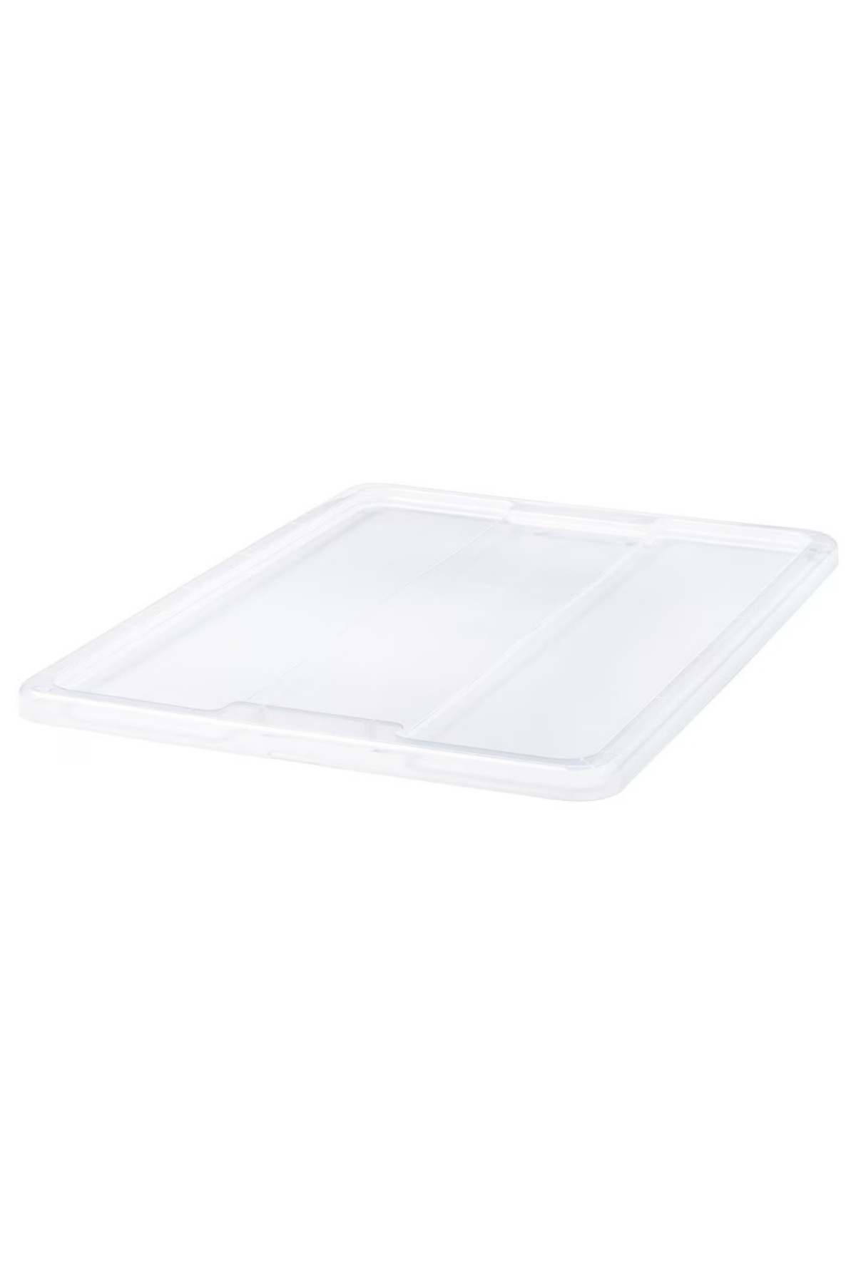 IKEA-SAMLA Transparent Lid for 45/65L Storage Box – 57x39 cm, Click Lock Design 1