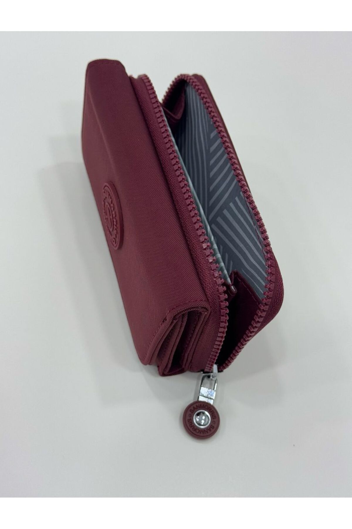 Sanmorris-Zippered Card Wallet, Multi-Compartment and Srg 4